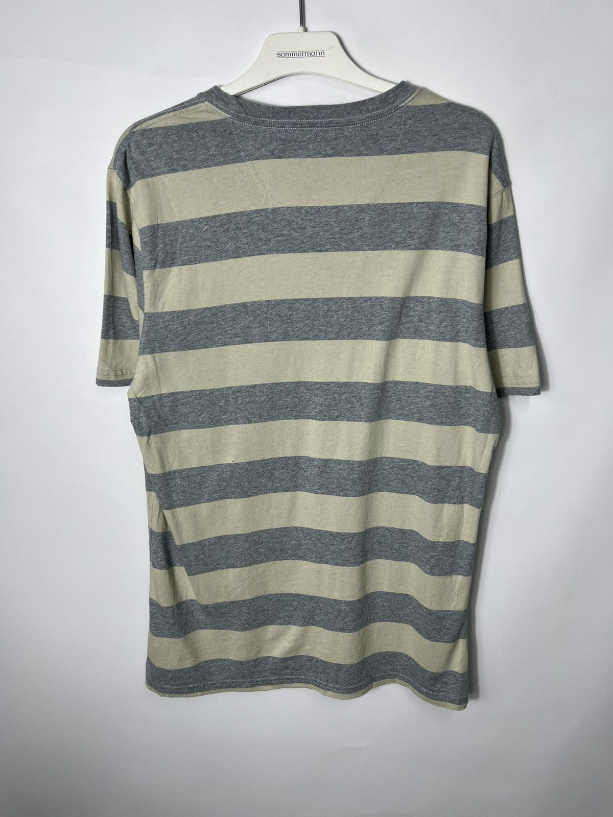 Barbour Vintage streetwear designer Barbour Striped T-shirt Size US L / EU 52-54 / 3 - 6 Thumbnail