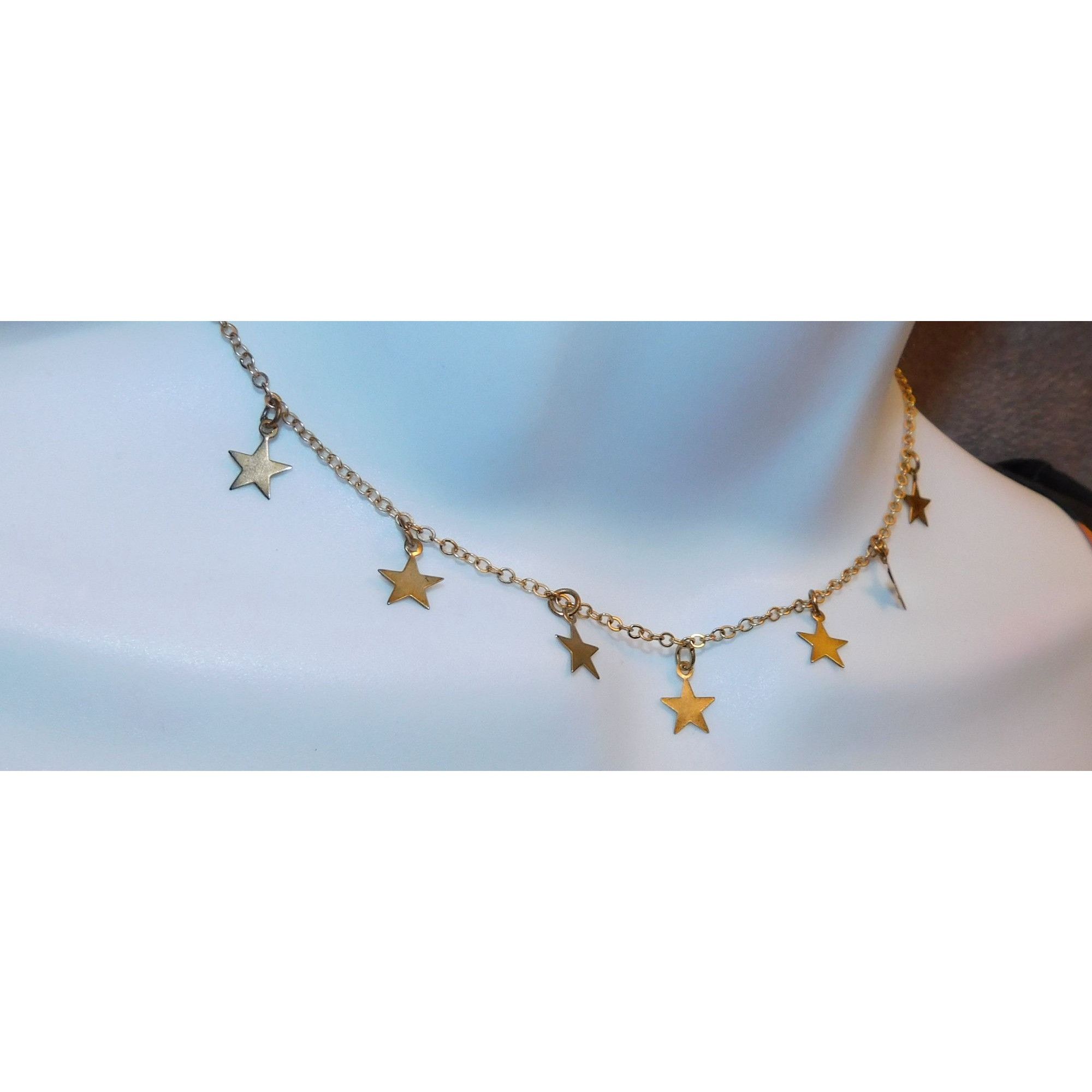 Other Minimalist Celestial Star Charm Gold Tone Necklace Size ONE SIZE - 4 Thumbnail