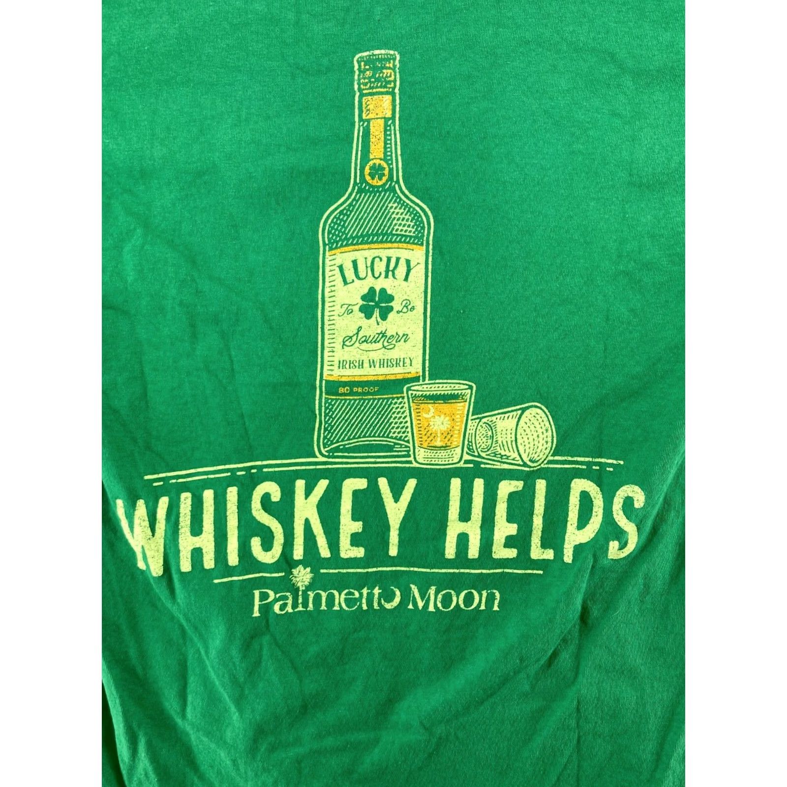 Vintage Palmetto Moon Whiskey T Shirt Mens Small Green Moon T-Shirt Shirt Mens Small Green Palmetto Moon Size US S / EU 44-46 / 1 - 2 Thumbnail