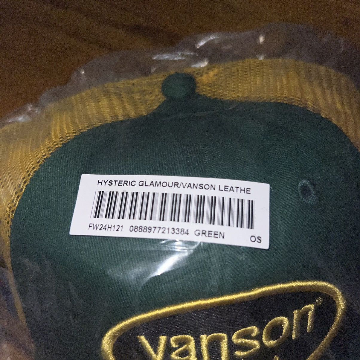 Hysteric Glamour × Supreme Supreme Hysteric Glamour Vanson Leather Green Trucker Hat Size ONE SIZE - 5 Thumbnail