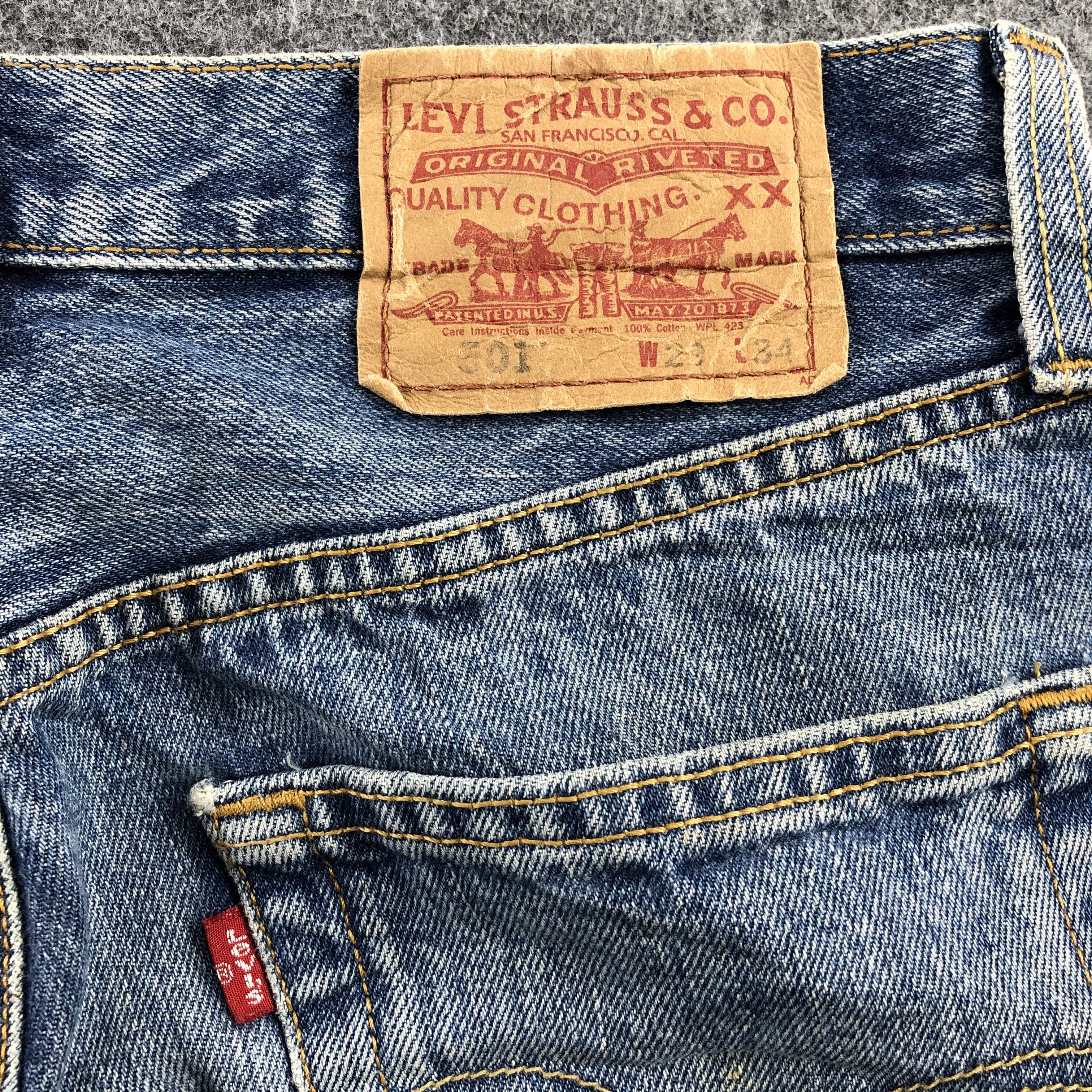 Levi's Vintage 90s Levis 501 Jeans-JM881 Size US 29 - 6 Thumbnail