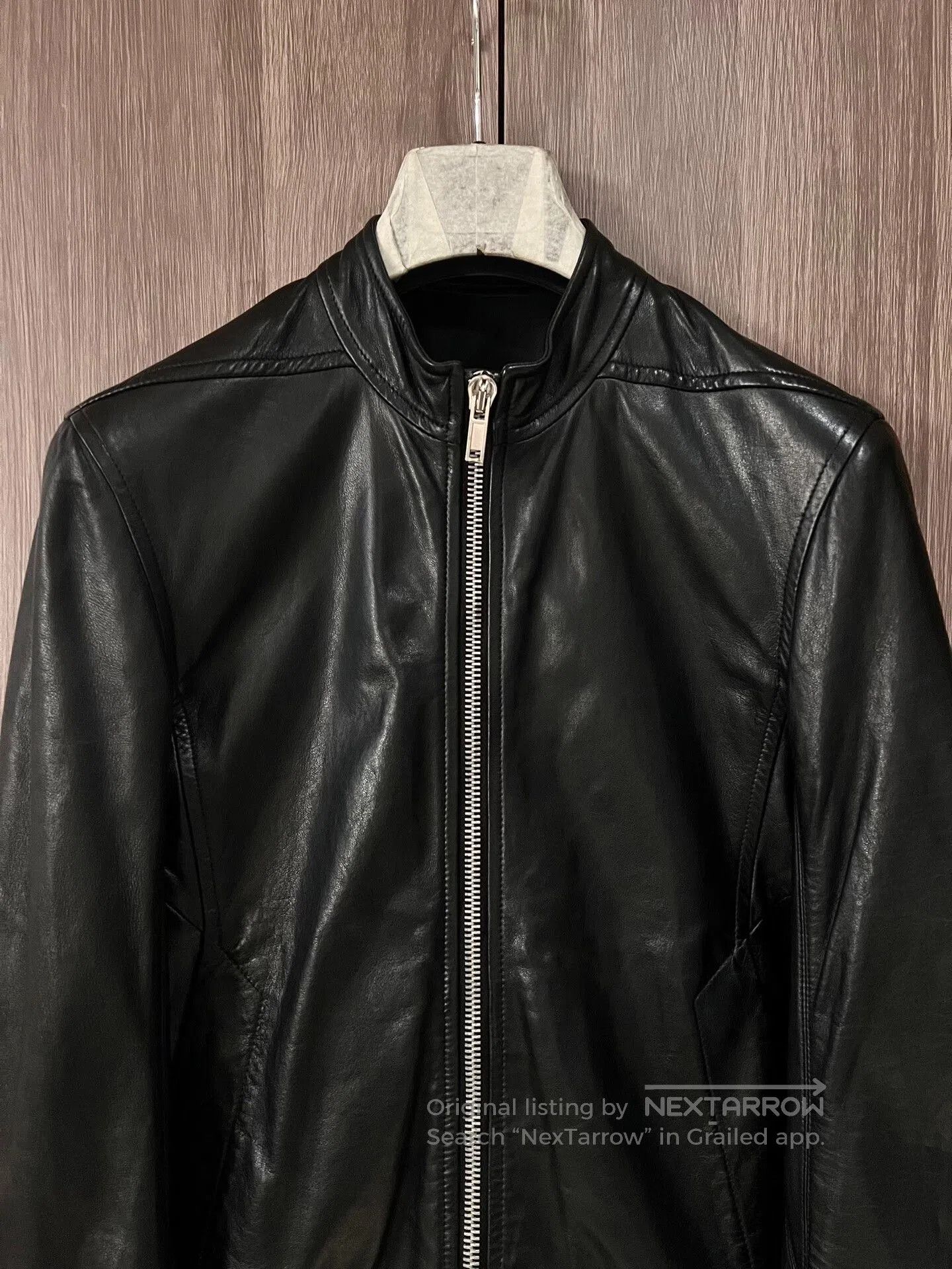 Rick Owens Rick Owens Black Leather Jacket. Size US M / EU 48-50 / 2 - 3 Thumbnail