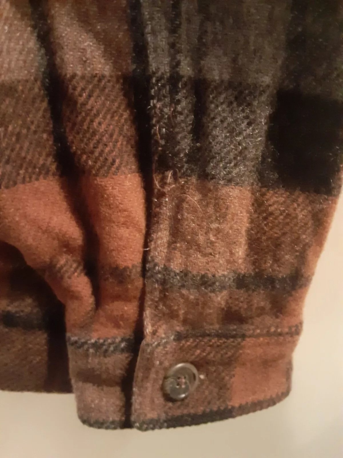 J.Crew Vintage J. CREW Jacket 2XL Plaid Oarsman Wool Flannel Coat Size US XXL / EU 58 / 5 - 3 Thumbnail