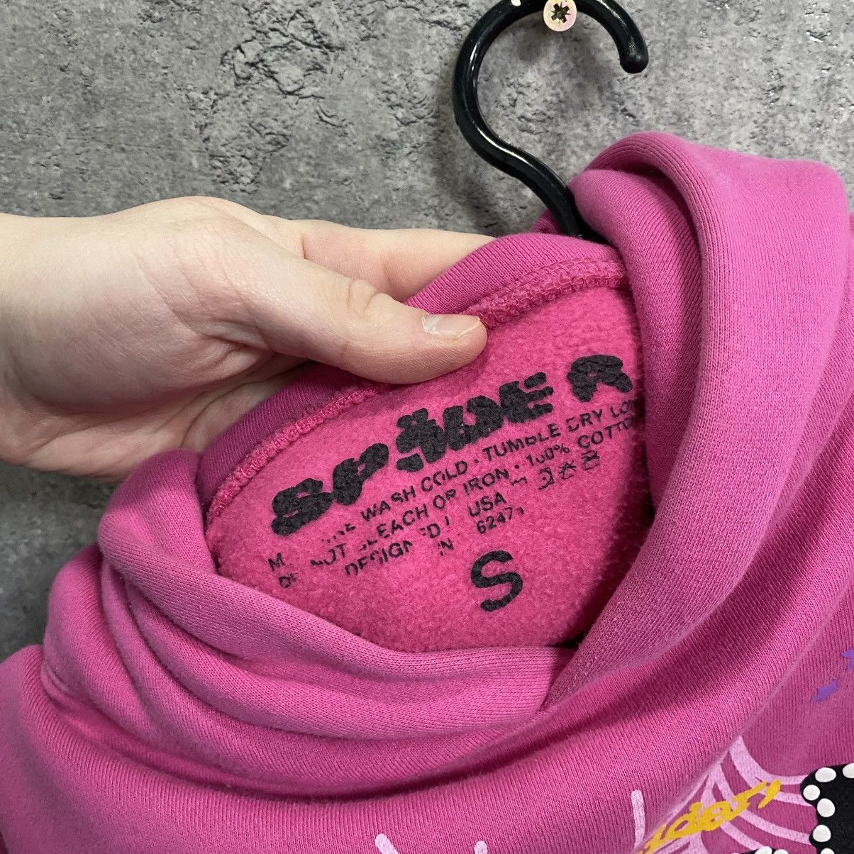 Sp5der Sp5der Hoodie Pink Size US S / EU 44-46 / 1 - 13 Thumbnail