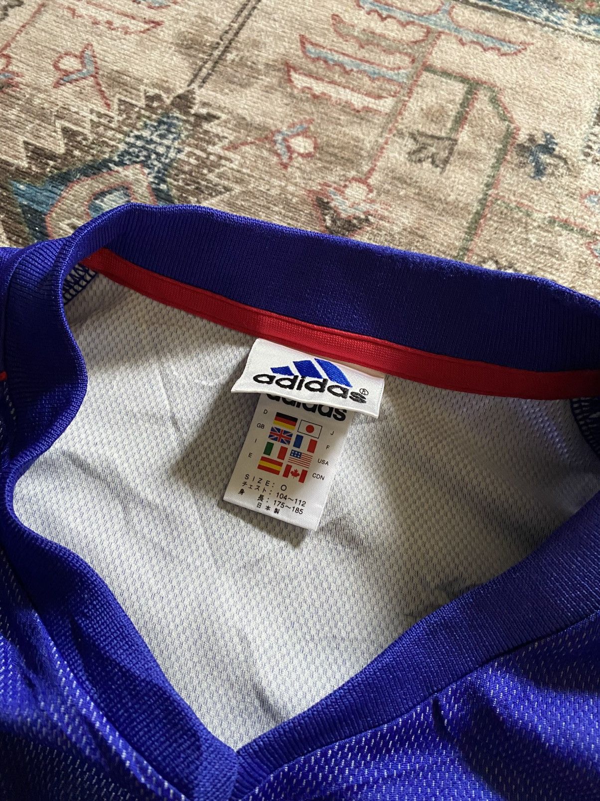 Vintage Adidas Japan home 2002-04 Jersey Size US XL / EU 56 / 4 - 4 Thumbnail