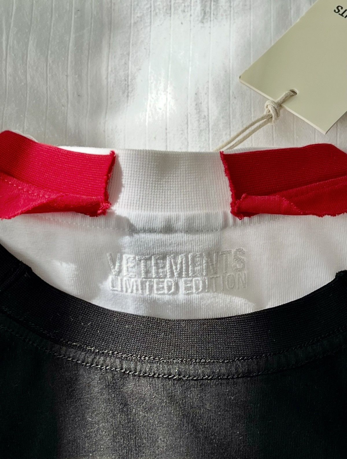 Vetements New Limited Edition Layered Stitched Overlay Long Sleeved T Size US M / EU 48-50 / 2 - 20 Thumbnail