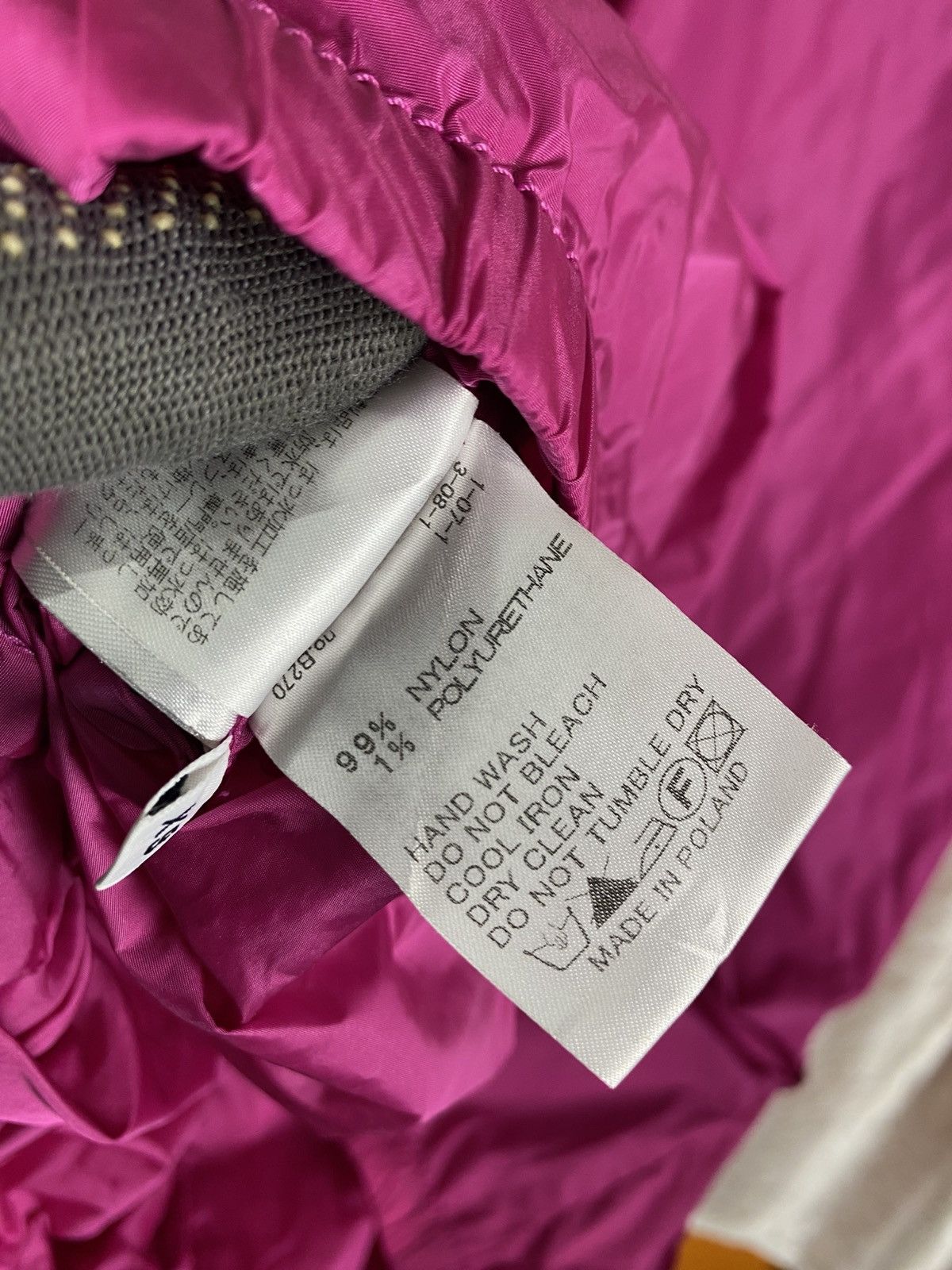 Vintage Vintage Lempelius Oversized Fuchsia Nylon Jacke Windbreaker Size XS / US 0-2 / IT 36-38 - 10 Thumbnail