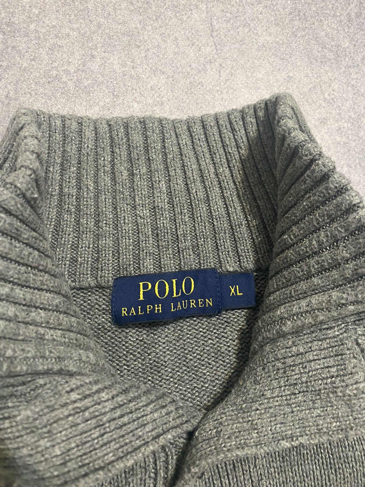 Polo Ralph Lauren × Ralph Lauren Polo Ralph Lauren Mock Neck Sweater Size US XL / EU 56 / 4 - 3 Thumbnail