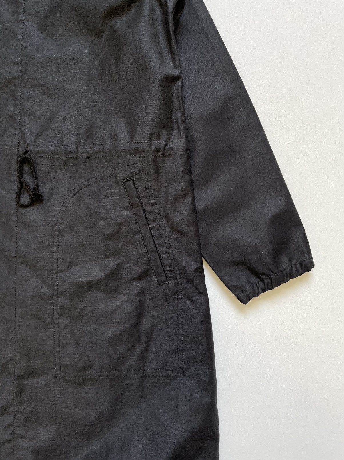 Comme des Garcons S/S 12 Black Cotton Fish Tail Parka Size US L / EU 52-54 / 3 - 8 Thumbnail