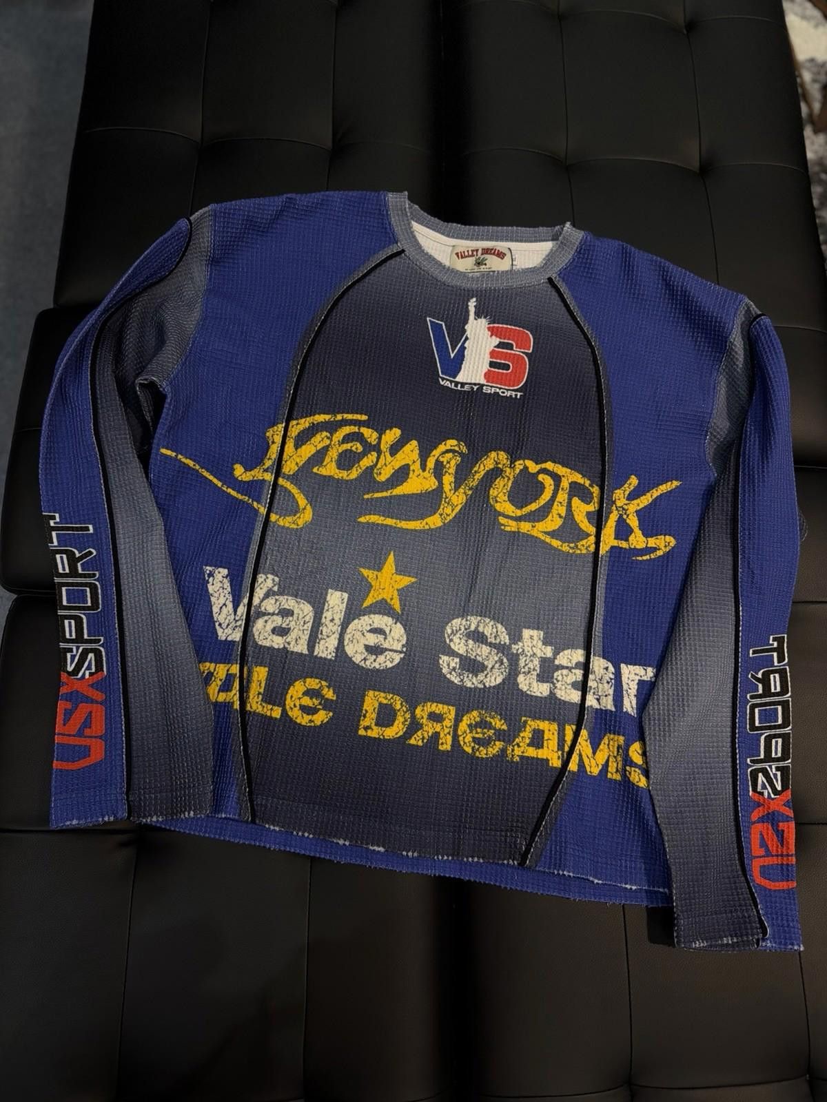 Vale Vale Forever Thermal Long Sleeve Tee Blue Size XL (NEW) Size XL / US 12-14 / IT 48-50 - 2 Thumbnail