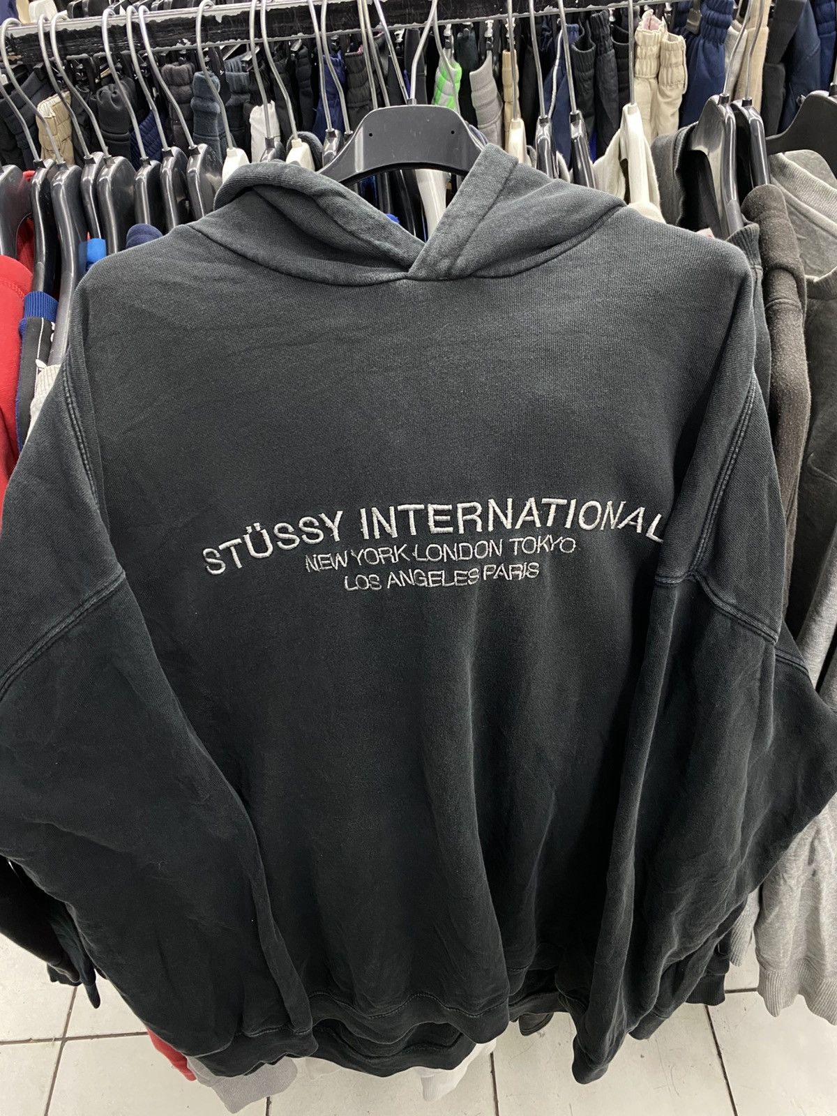 Stussy Stussy international hoodie Size US L / EU 52-54 / 3 - 1 Thumbnail