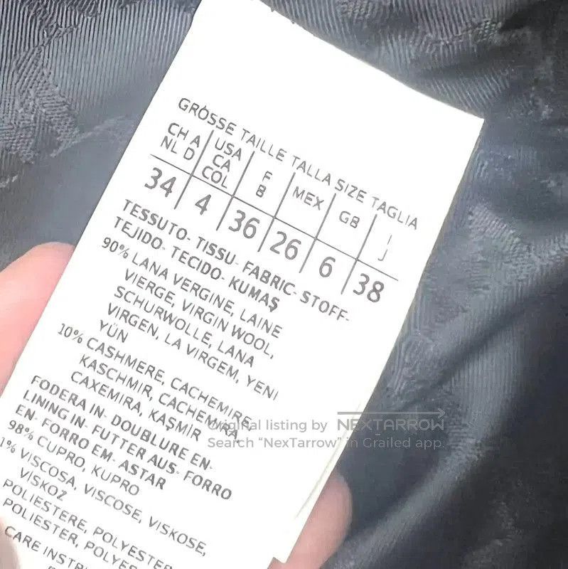 Max Mara MaxMara Black Cotton Women's Coat . Size XXS / US 00 / IT 34 - 5 Thumbnail