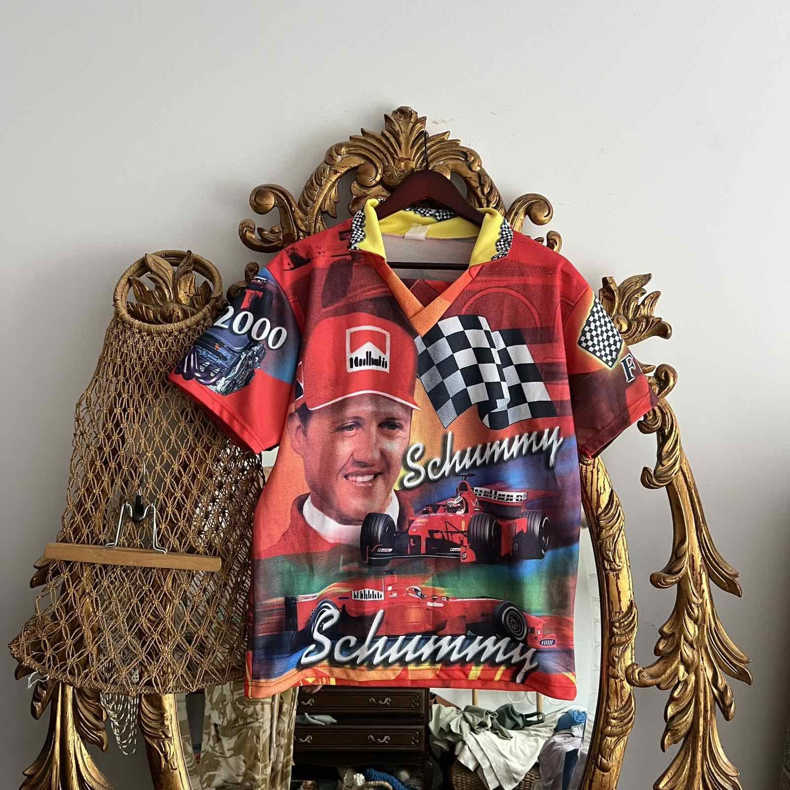 Other Vintage Ferrari Formula1 Schumacher Champ Bootleg Racing Tee Size US M / EU 48-50 / 2 - 1 Thumbnail