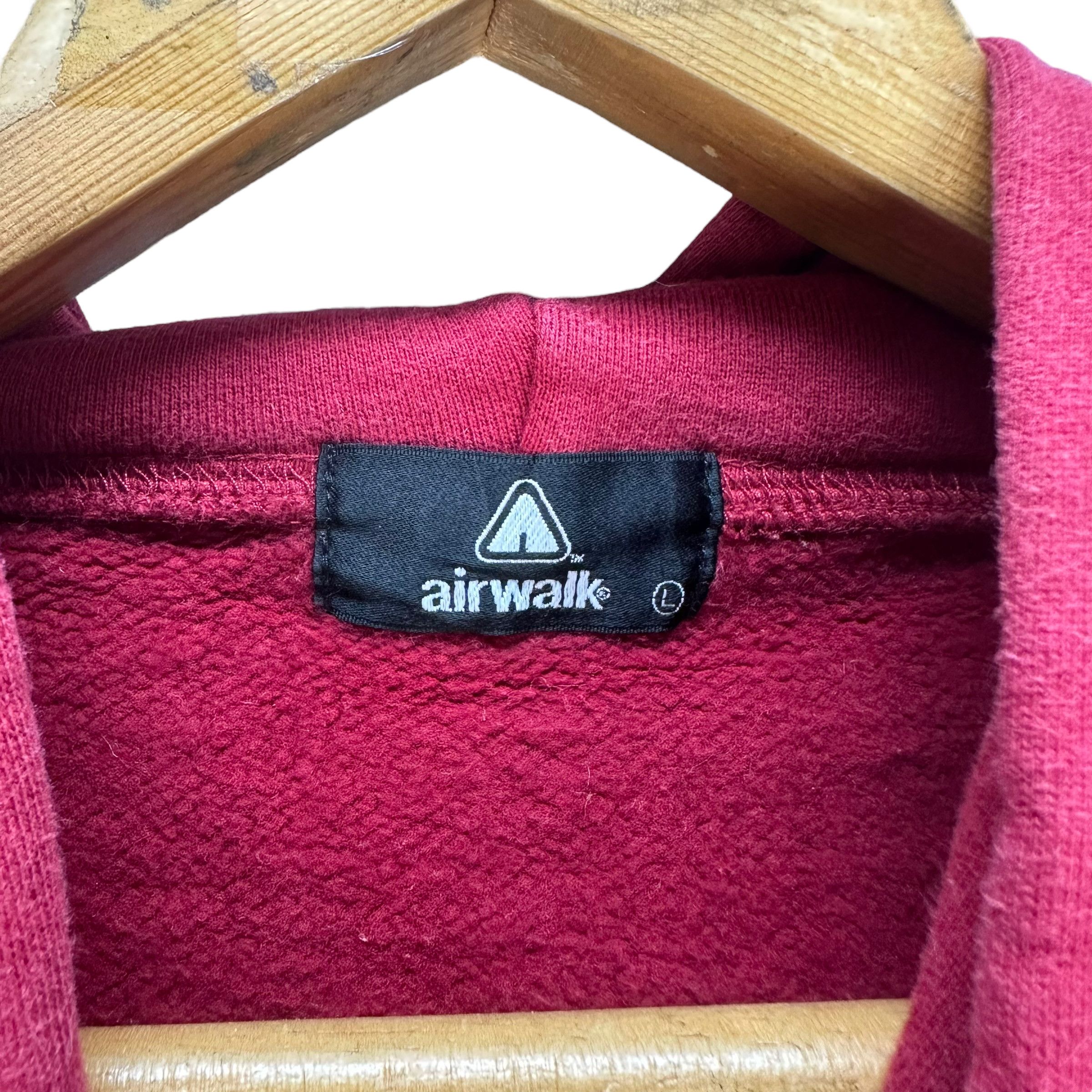 Airwalk AIRWALK BOARDWEAR BIG LOGO RED HOODIES #8027-197 Size US L / EU 52-54 / 3 - 7 Thumbnail