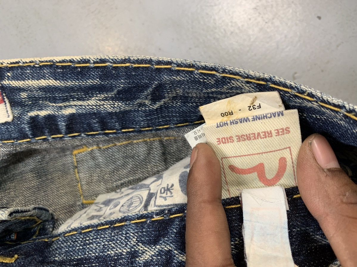 Japanese Brand Vintage Evisu inspired denim Size US 34 / EU 50 - 6 Thumbnail
