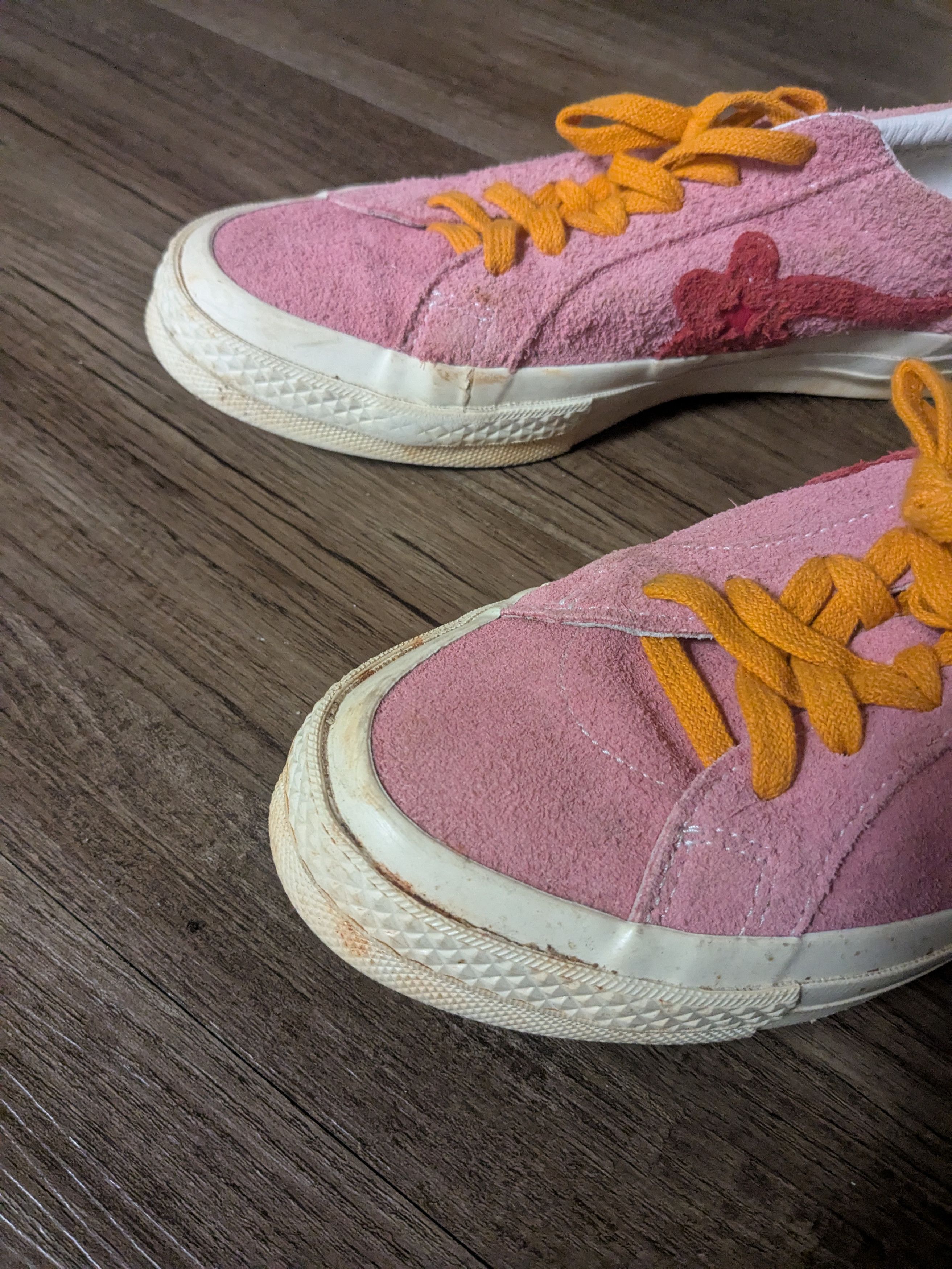 Converse × Golf Wang × Golf le Fleur Golf Le Fleur x One Star Ox 'Geranium Pink' Size US 7 / EU 40 - 3 Thumbnail