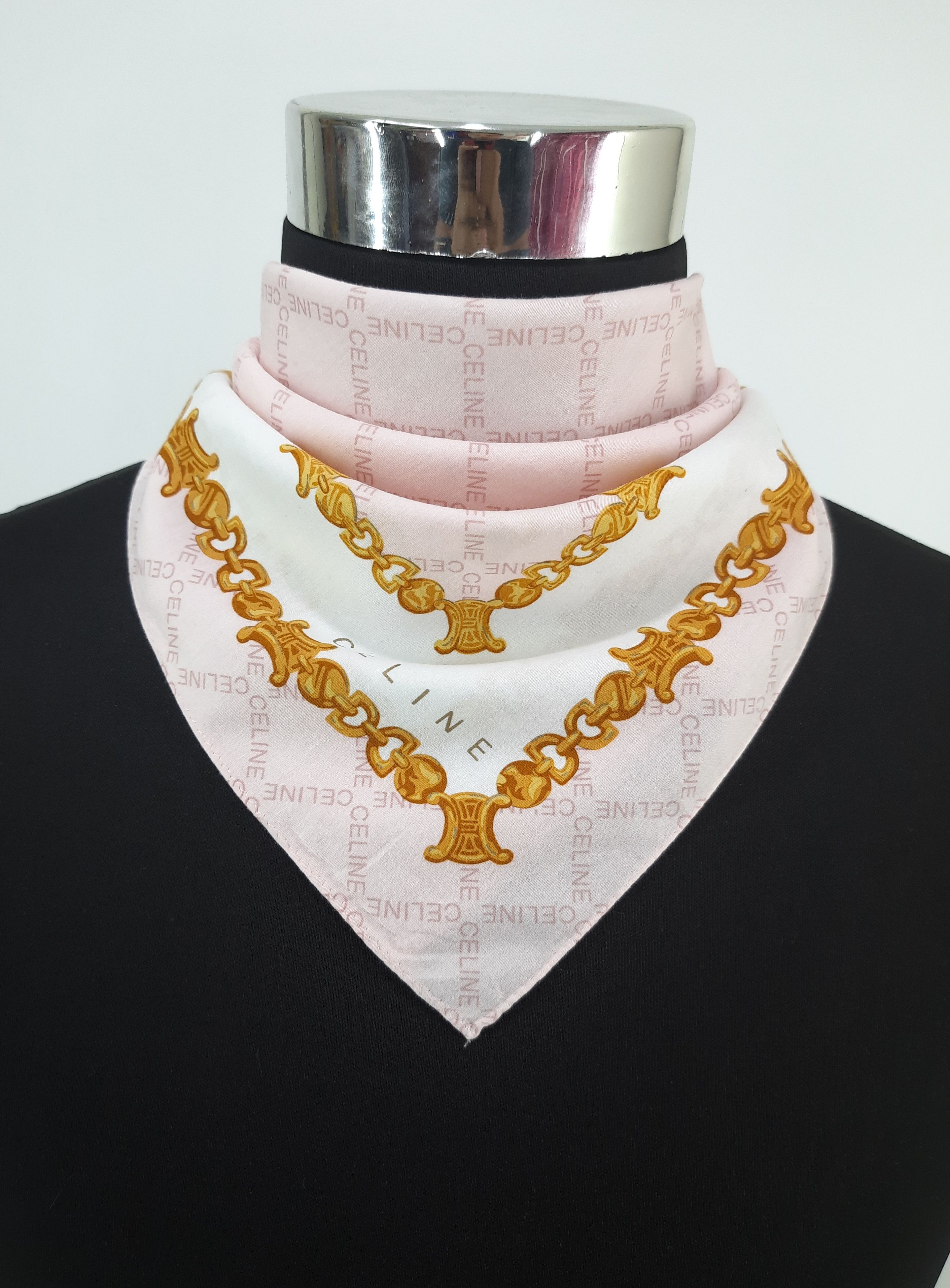 Vintage Celine Handkerchief / Neckerchief - HKA158