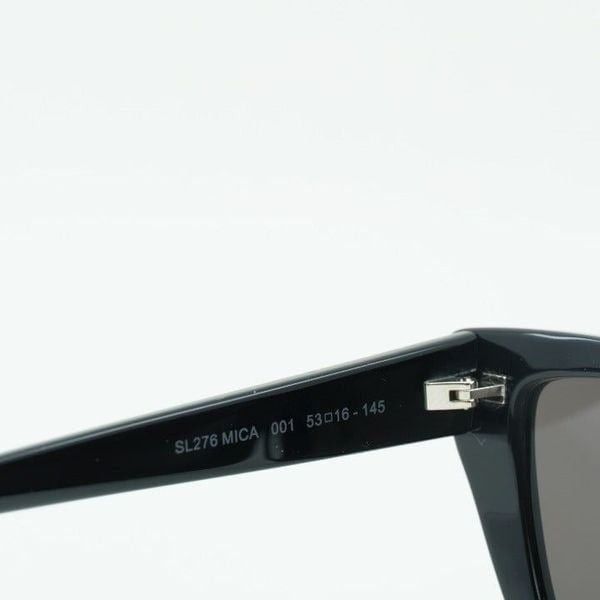 Saint Laurent Paris NEW SAINT LAURENT SL276 MICA 001 BLACK GREY SUNGLASSES Size ONE SIZE - 10 Thumbnail