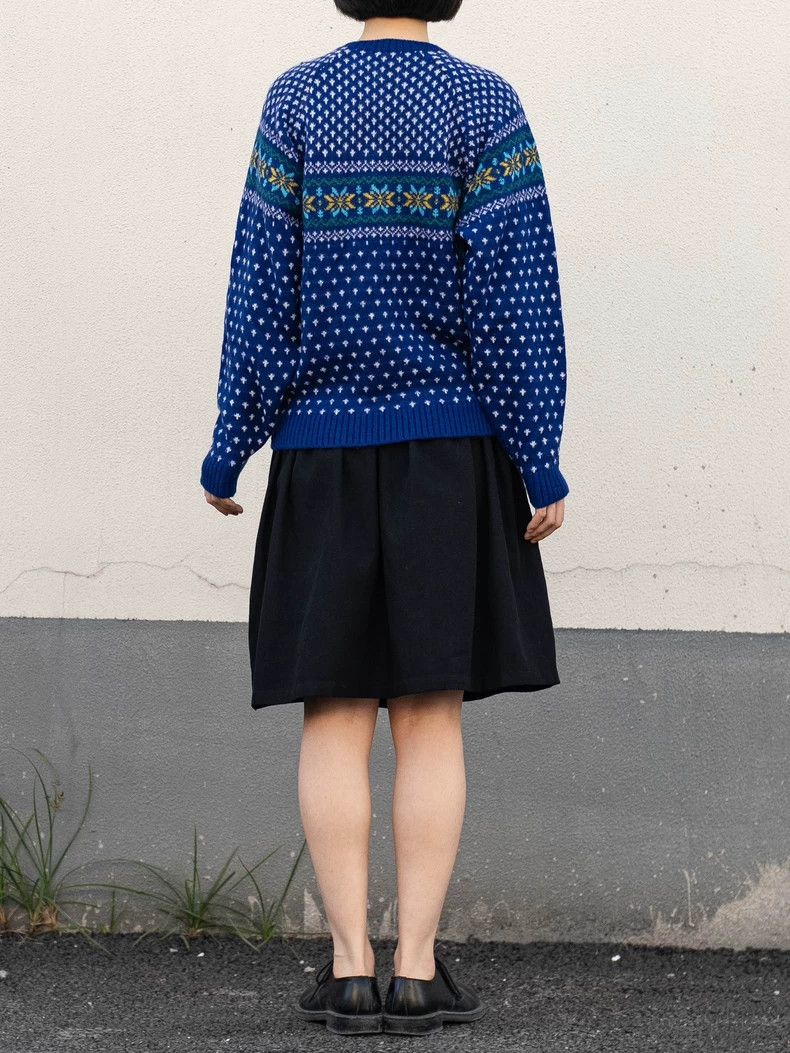 Kenzo KENZO sizeF Blue snow knit sweater Size M / US 6-8 / IT 42-44 - 7 Thumbnail