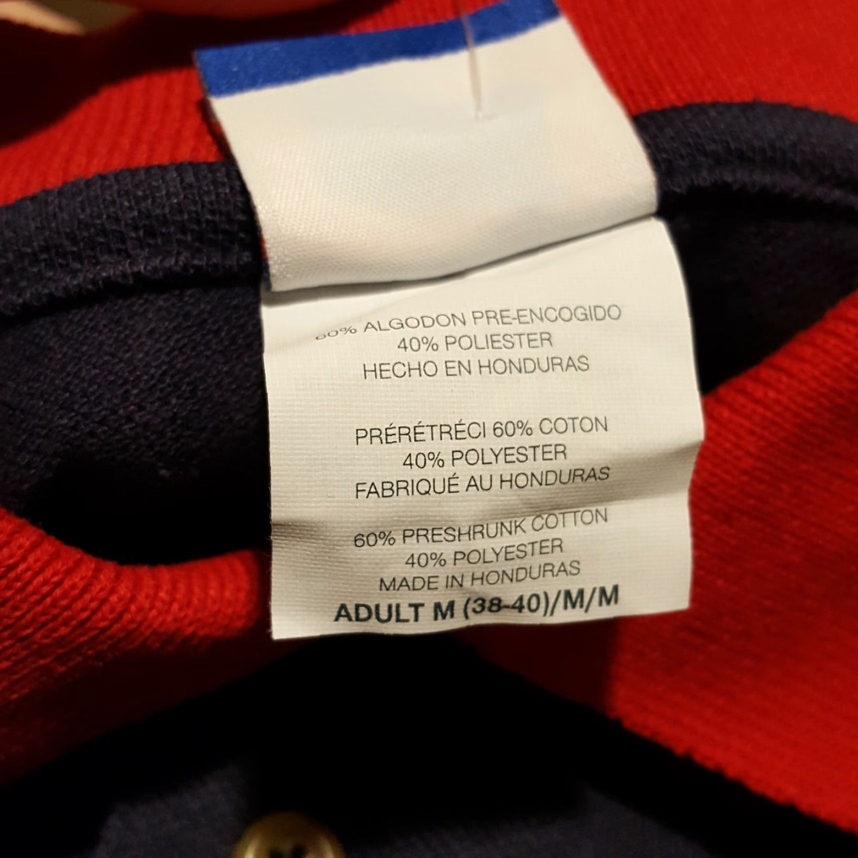 Hanes VINTAGE Hanes Navy Blue Polo Shirt Men M Short Sleeve 90s Casual Retro Size US M / EU 48-50 / 2 - 6 Thumbnail