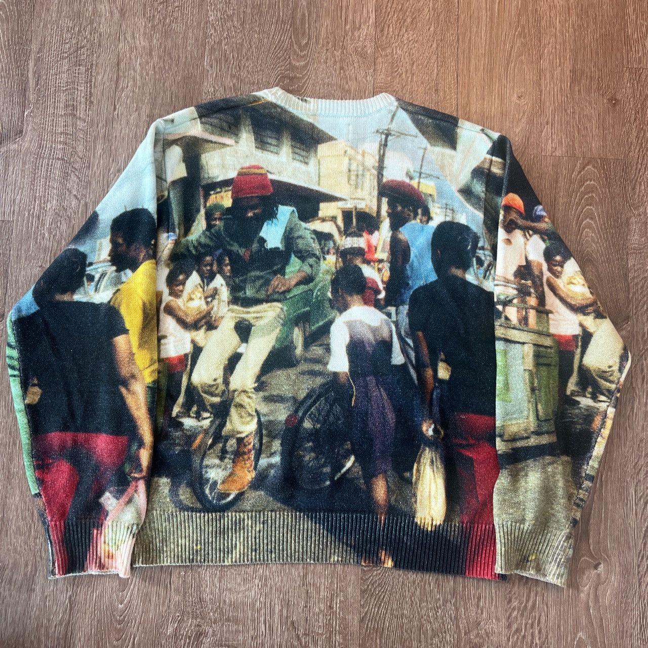 Stussy Stussy Peter Tosh Print Sweater | Grailed