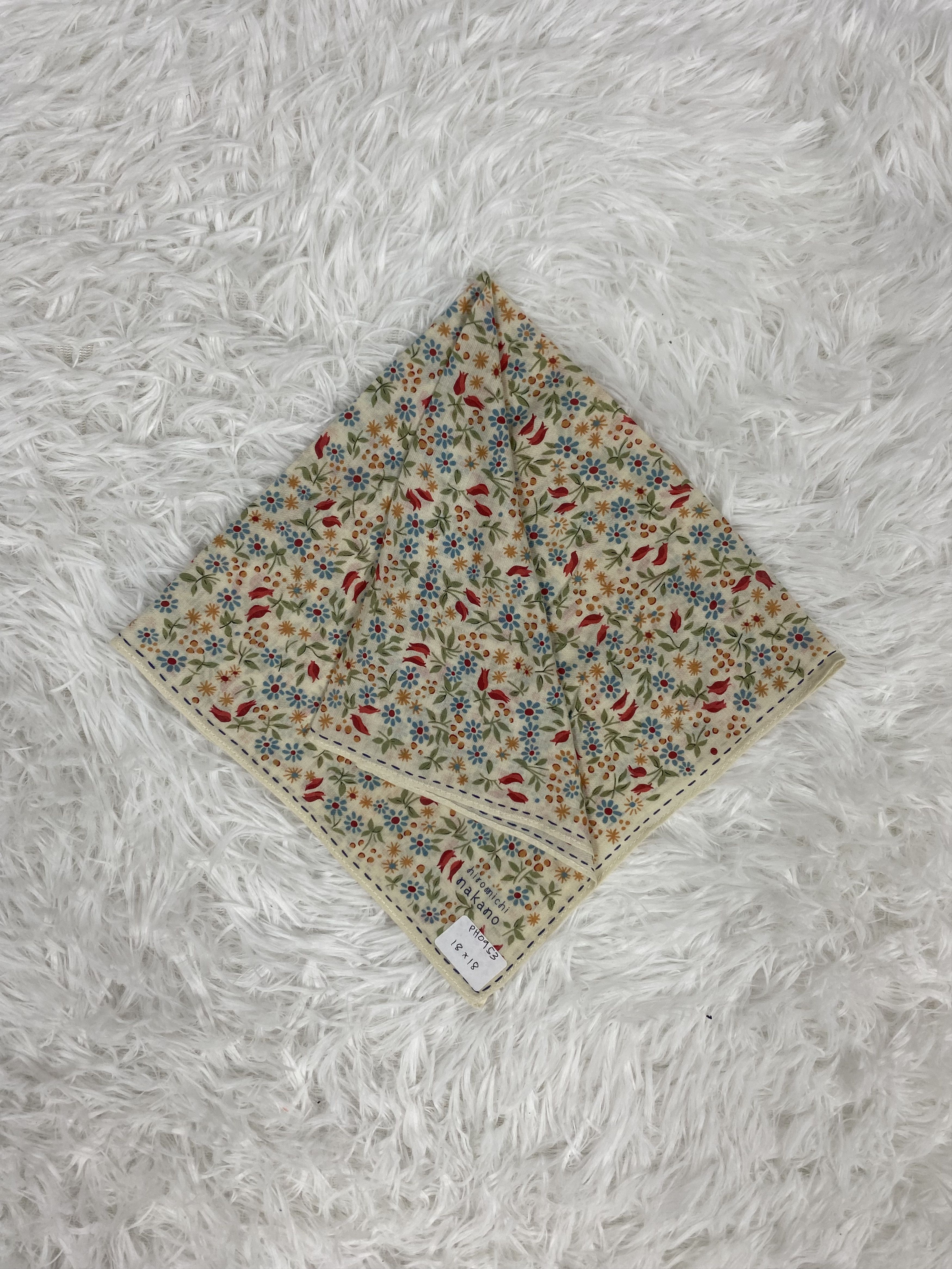 Japanese Brand × Vintage Vintage Hiromichi Nakano Handkerchief Neckerchief PH0953 Size ONE SIZE - 1 Thumbnail