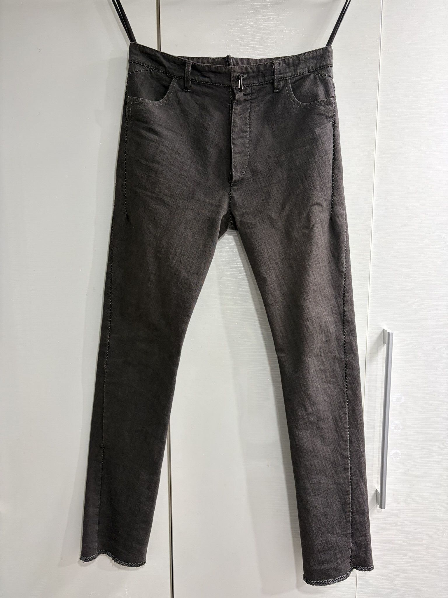 Carol Christian Poell MINT Spiral Overlock Jeans | Grailed