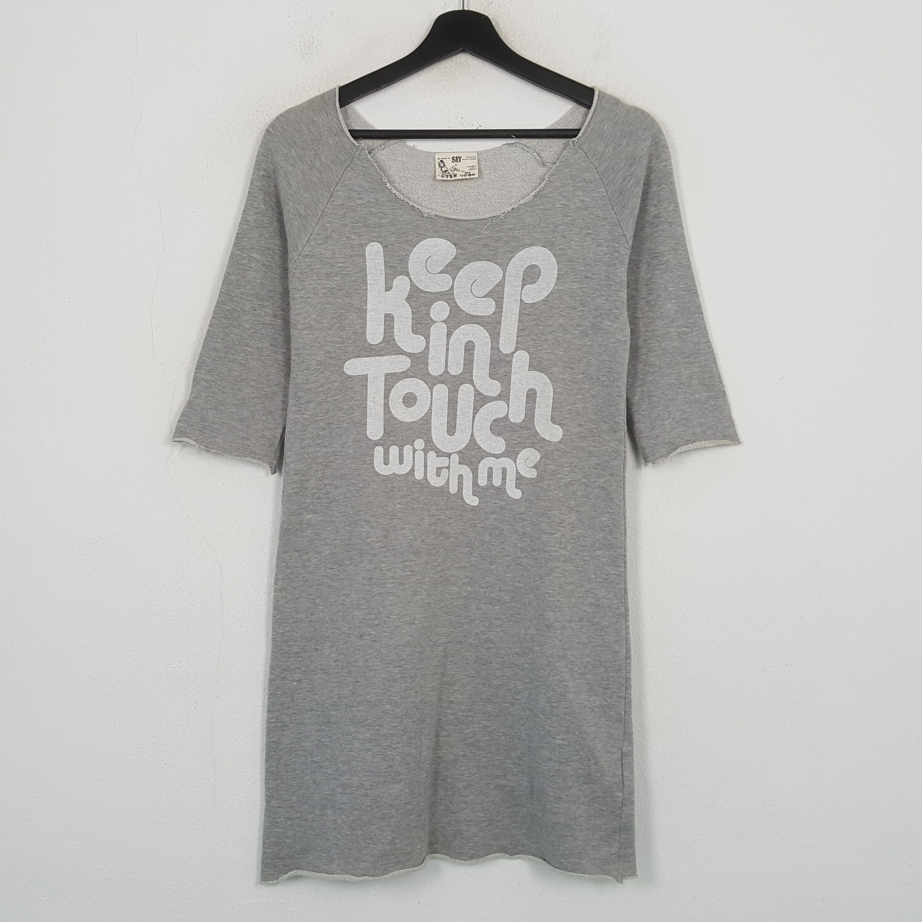 SLY SLY Keep In Touch With Me Tshirt C301N45 Size S / US 4 / IT 40 - 1 Thumbnail