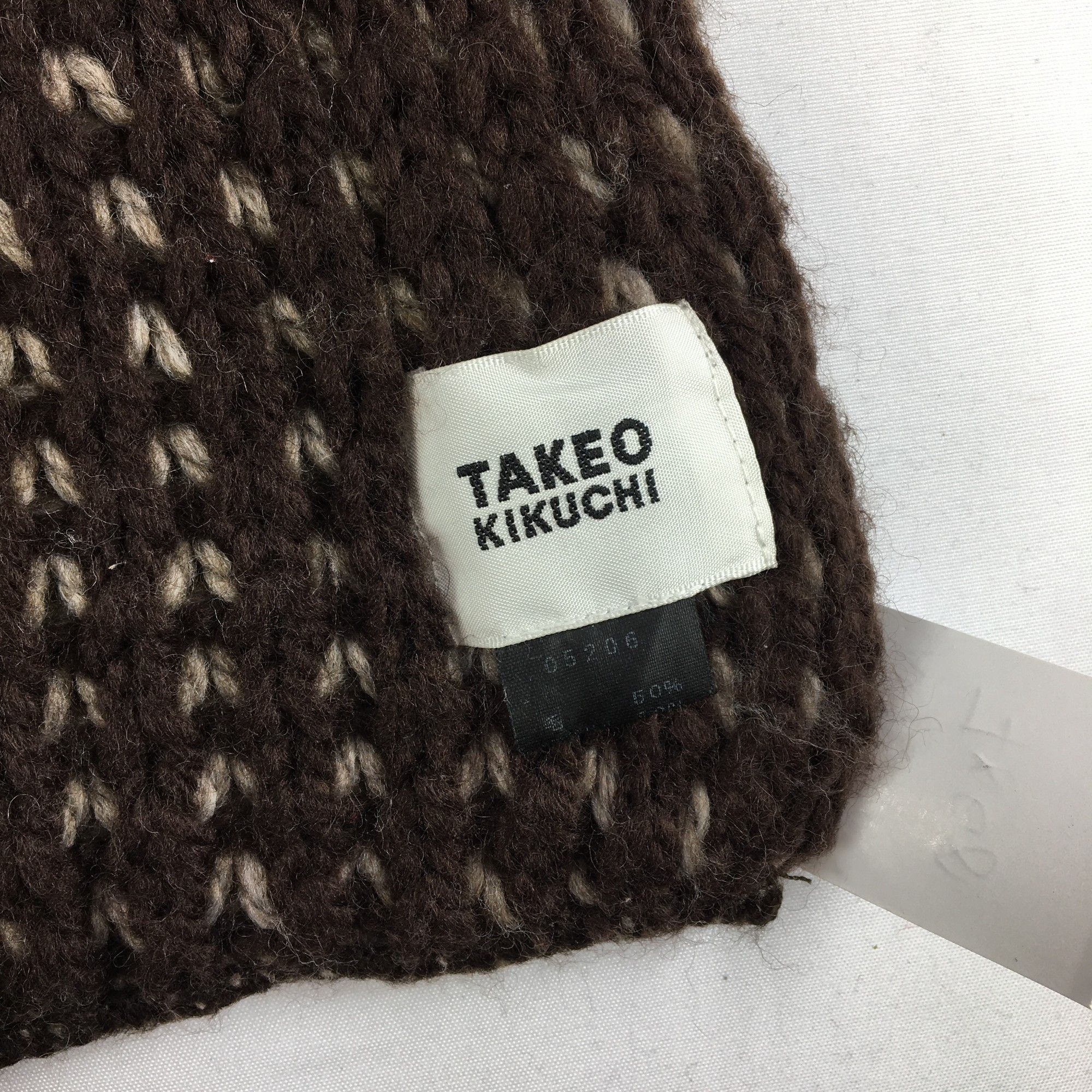 Takeo Kikuchi Vintage Takeo Kikuchi Scarf Muffler Wool Cashmere Scarves Size ONE SIZE - 4 Thumbnail