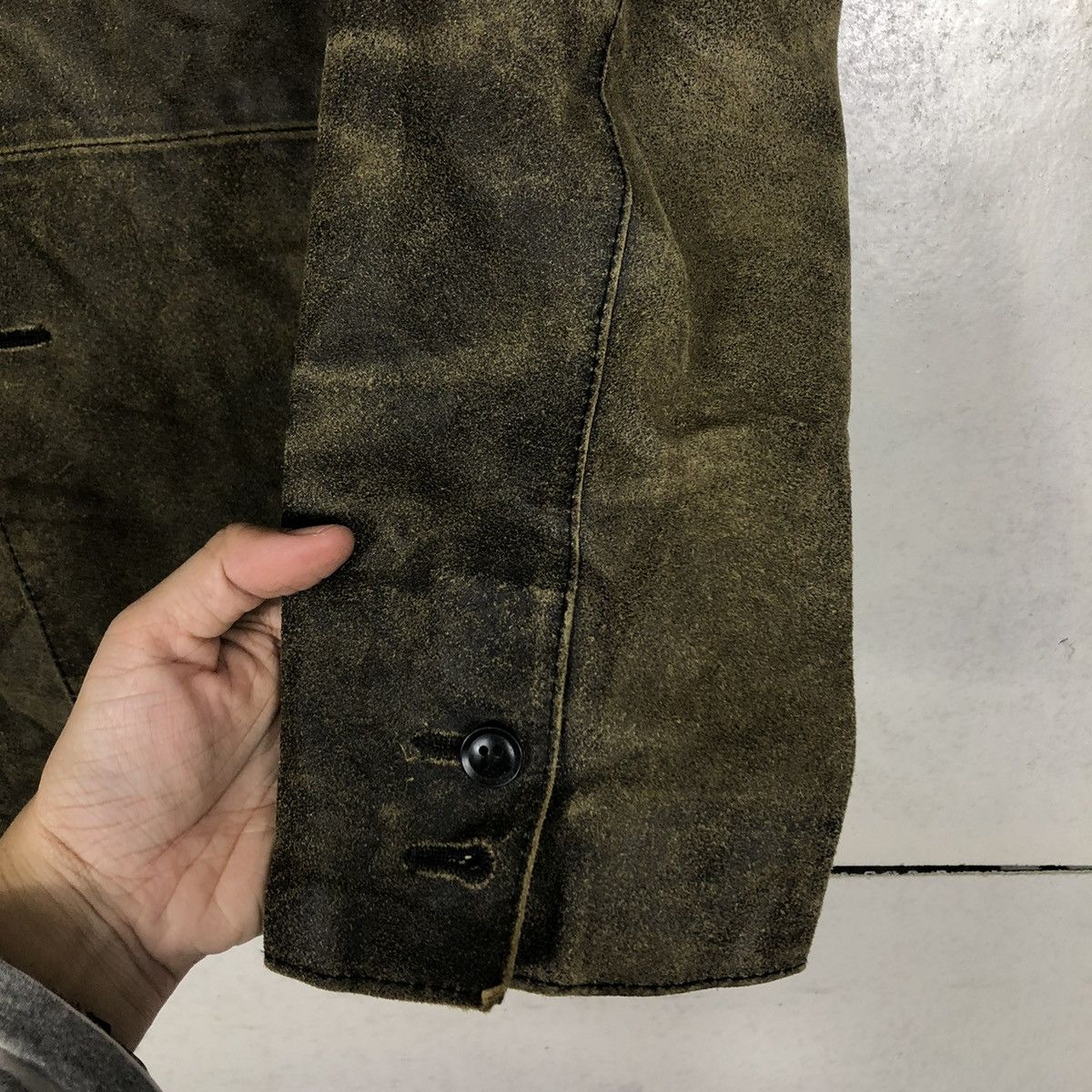 Japanese Brand 🔥VINTAGE BIKER LEATHER JACKET CHORE TORNADO MART Size US M / EU 48-50 / 2 - 17 Thumbnail