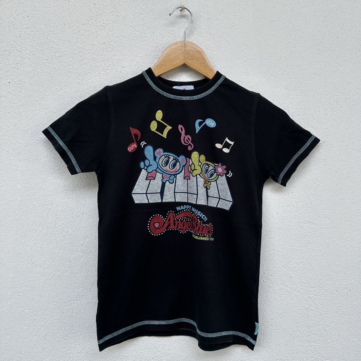 Angel Blue Angle Blue Happy Music Melody T Shirt Size M / US 6-8 / IT 42-44 - 1 Thumbnail