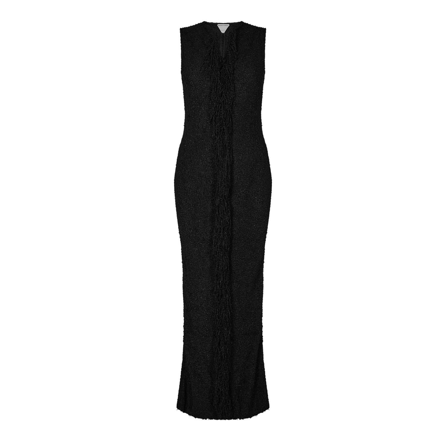 Bottega Veneta Bottega Veneta V-Neck Maxi Slip Dress in Black Size XS / US 0-2 / IT 36-38 - 1 Thumbnail