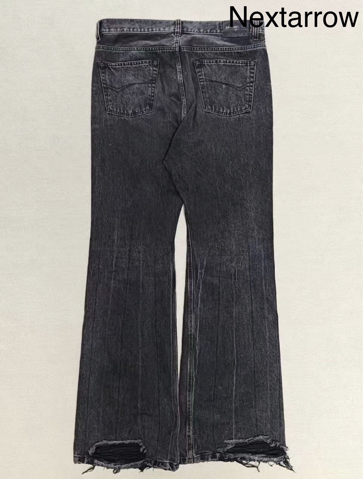 パンツ BALENCIAGA Denim Jeans BALENCIAGA | Japanese Denim Baggy Jeans | Women | Lane Crawford