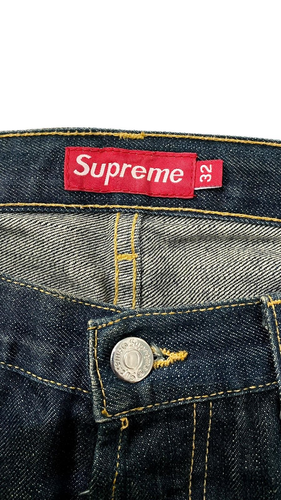Supreme Made in USA Supreme Indigo Jeans Size US 32 / EU 48 - 3 Thumbnail
