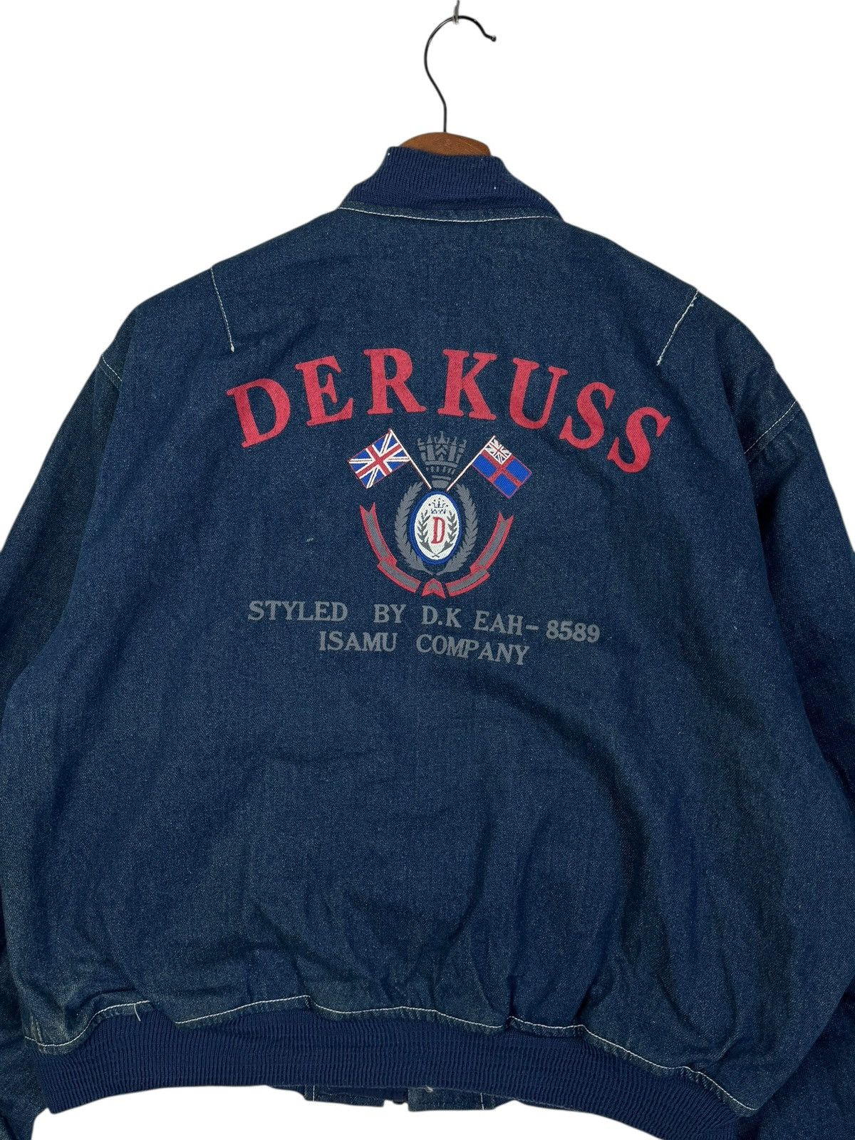 Isamu Katayama Backlash Isamu Katayama Derkuss Denim Varsity Size US XL / EU 56 / 4 - 2 Thumbnail