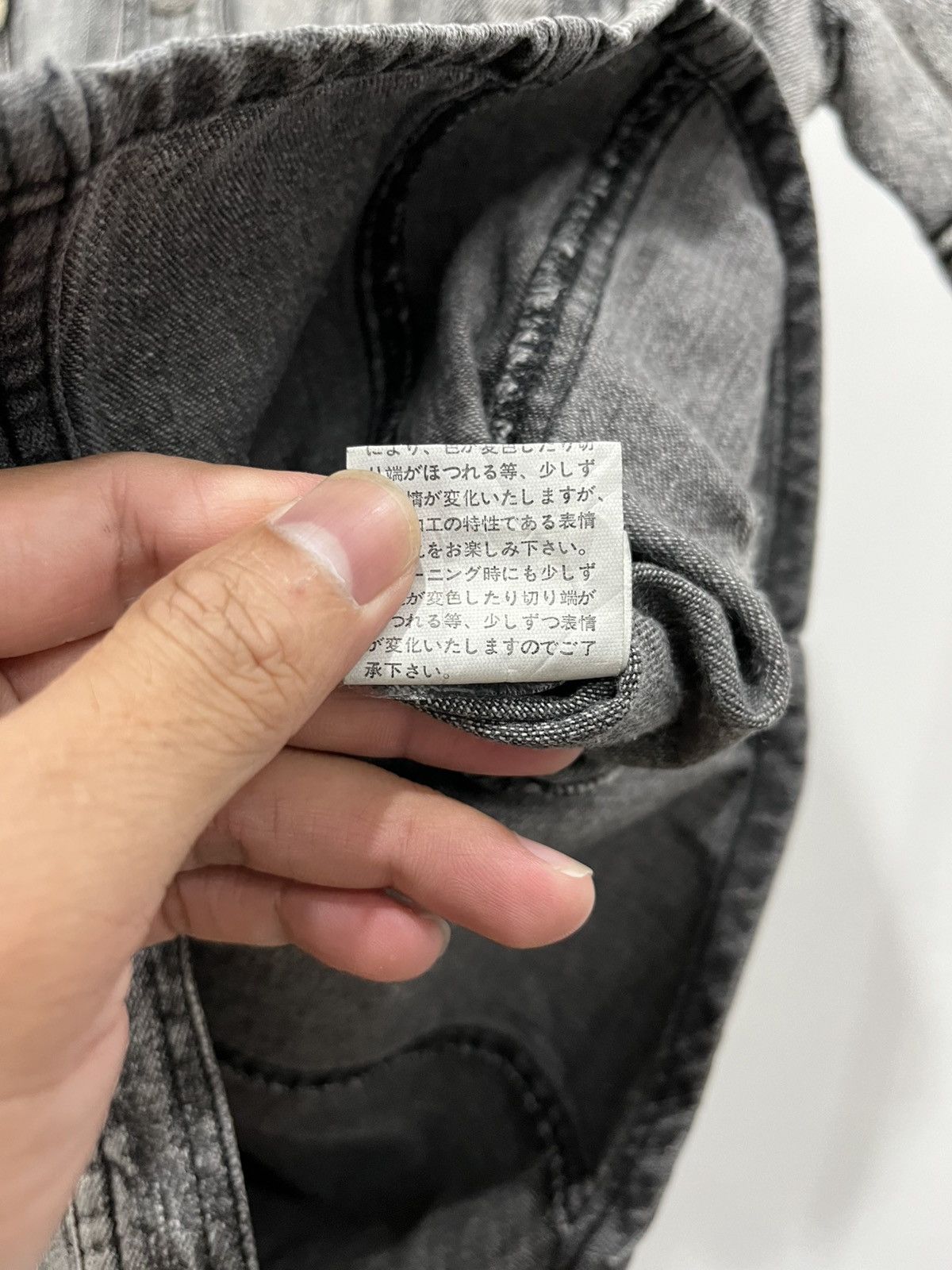 In The Attic × Japanese Brand IN THE ATTIC DENIM SHORT SHIRT Size US M / EU 48-50 / 2 - 7 Thumbnail
