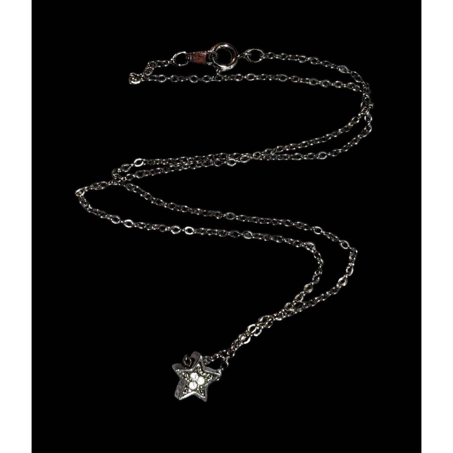 Other Minimalist Whimsical Rhinestone Star Necklace Size ONE SIZE - 1 Thumbnail