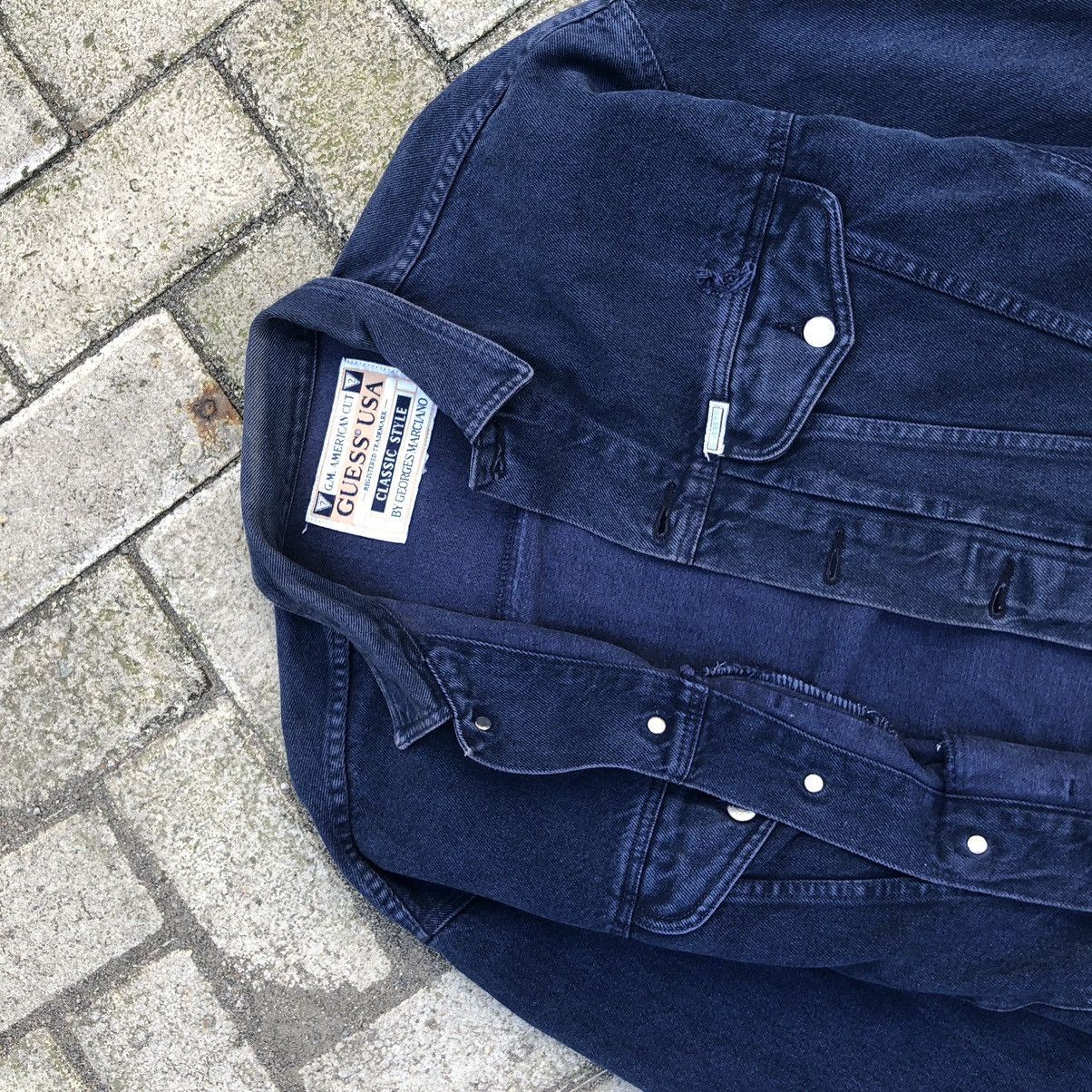 Guess Vintage Trucker Jacket Guess80s By Georges Marciano Size US L / EU 52-54 / 3 - 12 Thumbnail