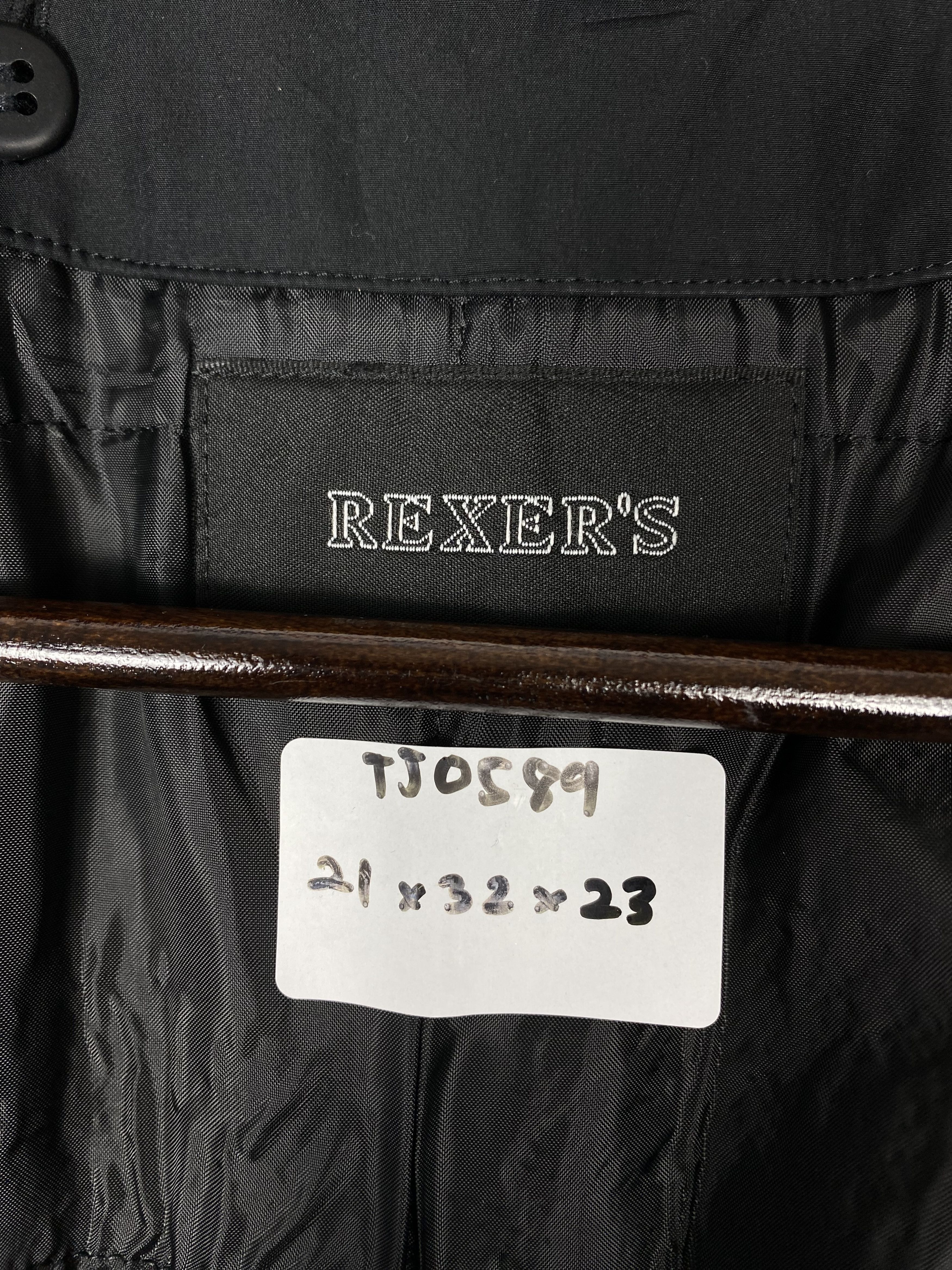 Japanese Brand Vintage Rexer's Utility Plain Canvas Long Jacket Size US S / EU 44-46 / 1 - 9 Thumbnail