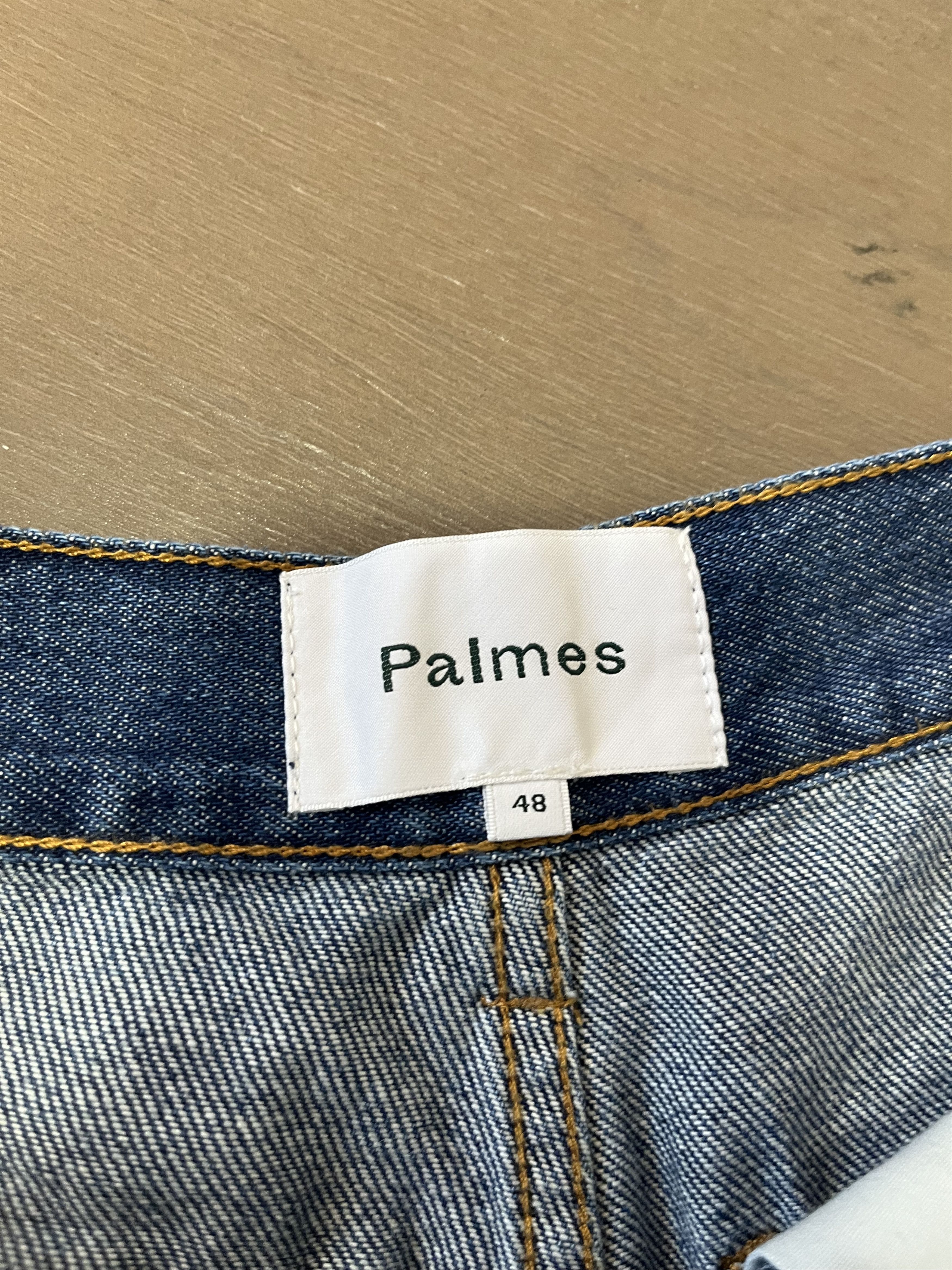 Palmes Palmes Denim Shorts Jorts Size US 32 / EU 48 - 4 Thumbnail