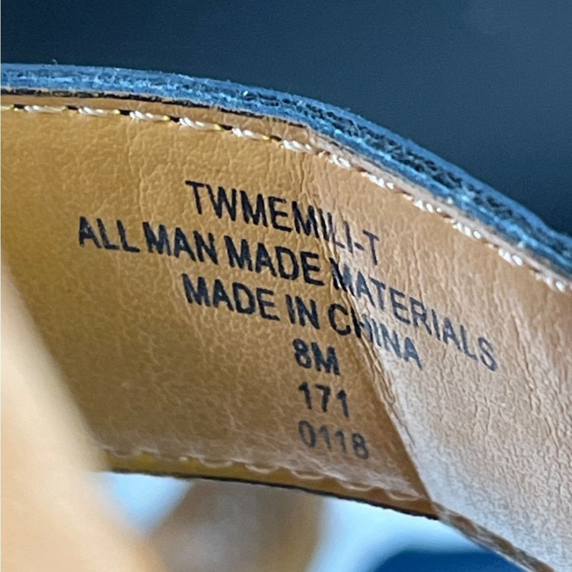 Tommy Hilfiger Tommy Hilfiger Women's Navy Blue Shoes/Heeled Sandals Sz 8M Size US 8 / IT 38 - 6 Thumbnail
