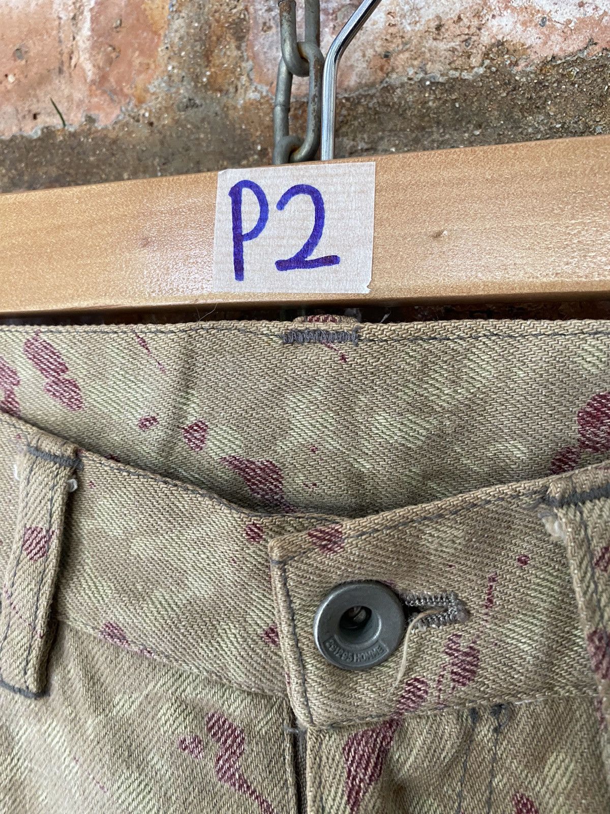 Tornado Mart 🔥2000s 291295 Homme Blood splash pants Size US 30 / EU 46 - 8 Thumbnail
