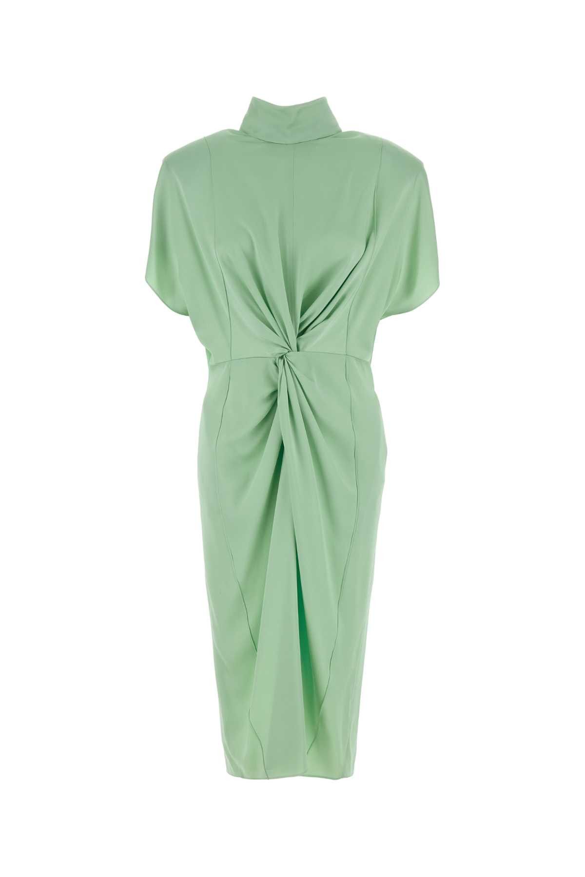 Stella McCartney Mint Green Satin Dress Size S / US 4 / IT 40 - 1 Thumbnail