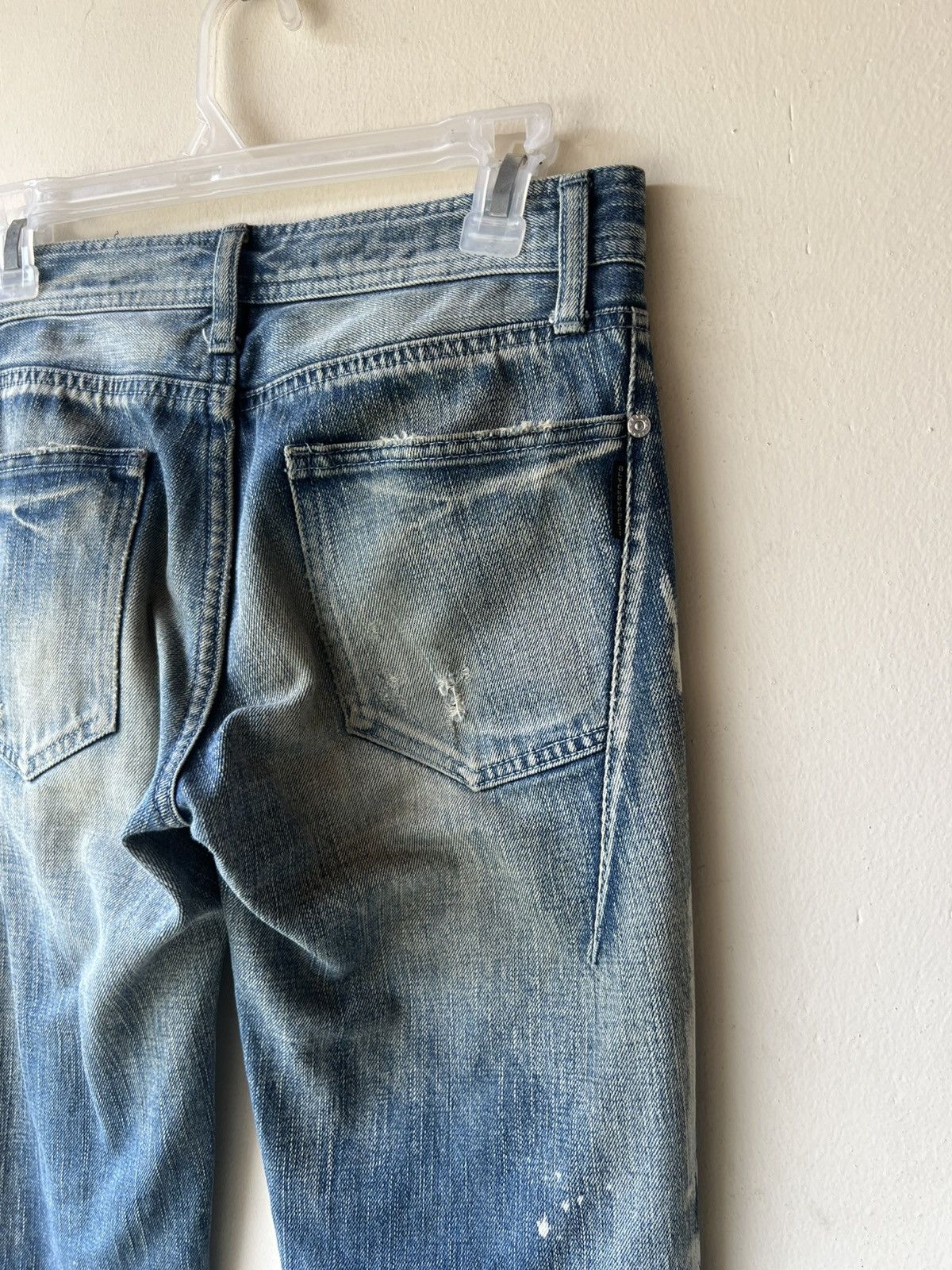Neil Barrett Vintage Neil Barret Distressed Faded Denim Jeans Size US 29 - 22 Thumbnail