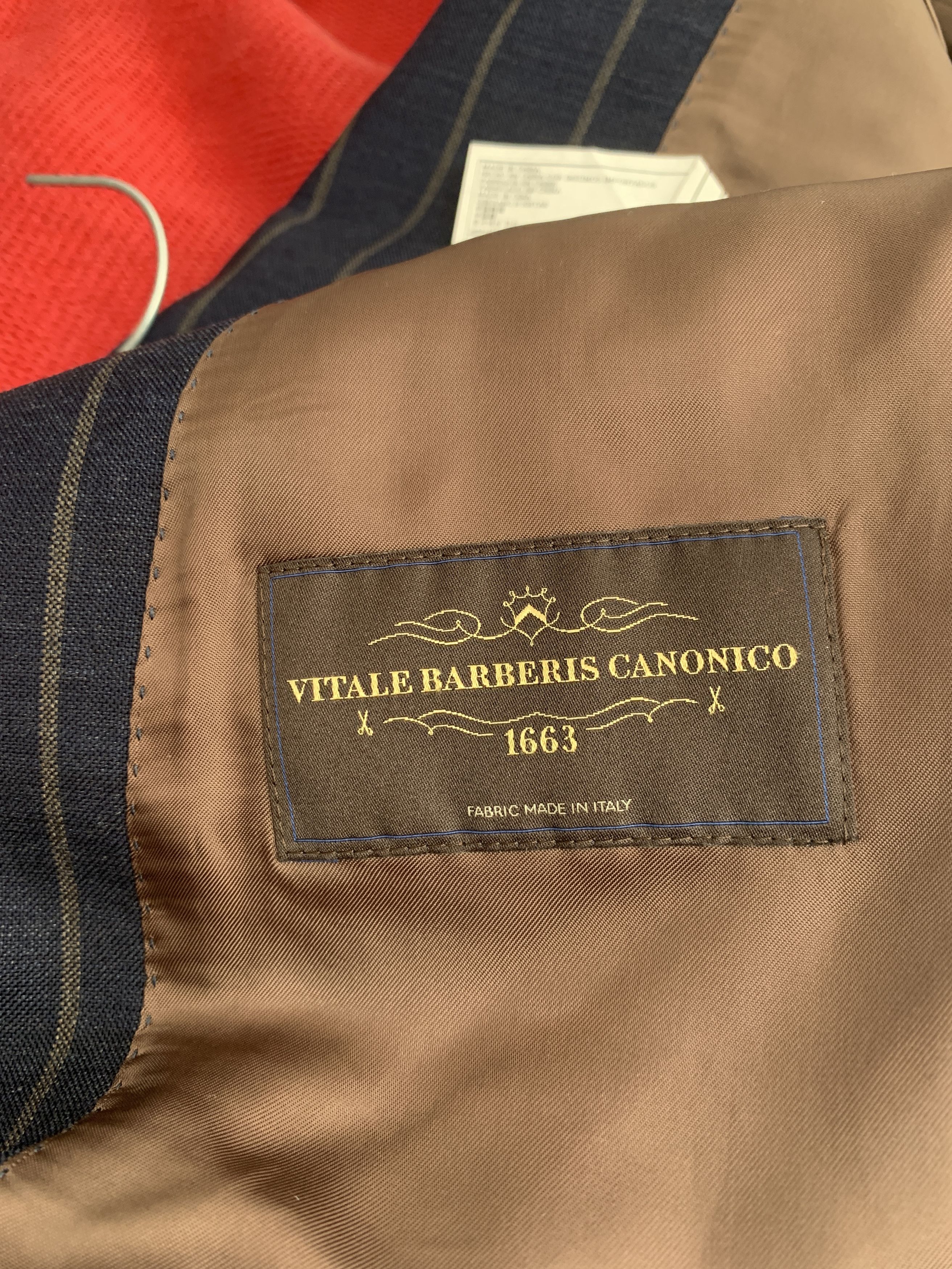 Suitsupply Suit Supply Vitale Barberis Canonico Lazio Suit Size 38 L 48 Size 38R - 11 Thumbnail