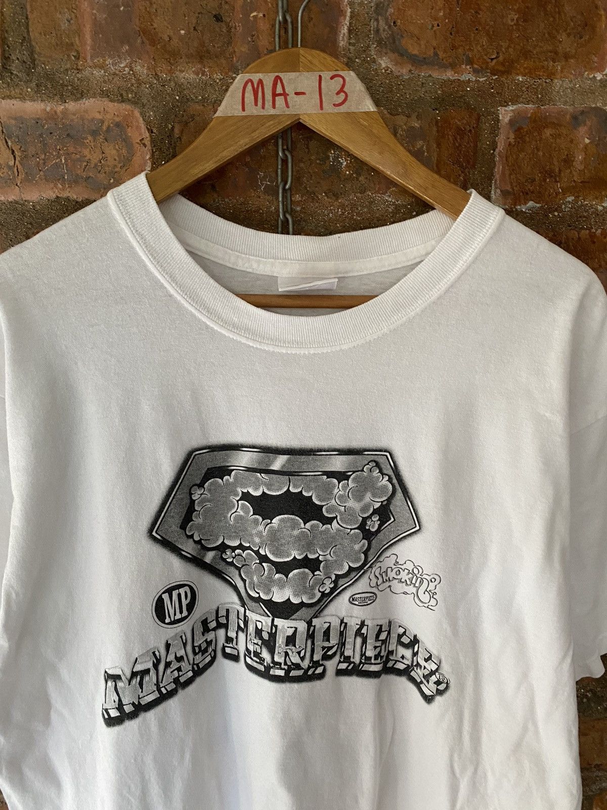 MasterPiece 🔥RARE🔥2002 Masterpiece Mad Hactic Still smoking tee Size US XL / EU 56 / 4 - 3 Thumbnail