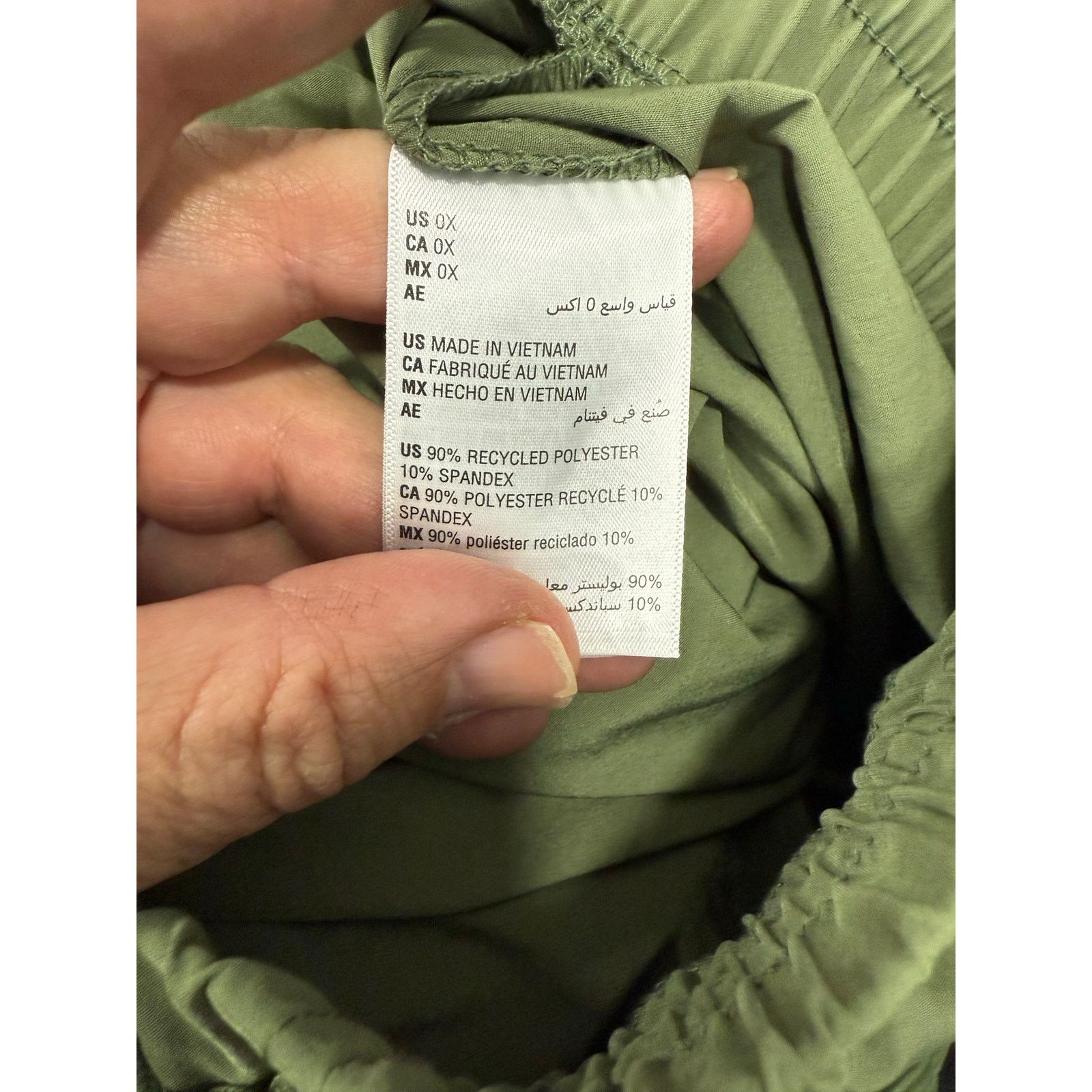 Macys On 34th Macys Plus Pants Crop Tech sz 0X NEW #G593 Size 39" - 8 Thumbnail