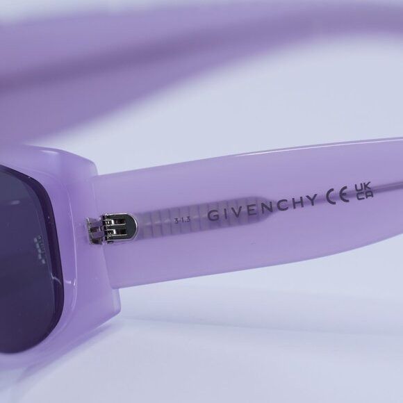 Givenchy 🕶️ New Givenchy GV40048F 78A Sunglasses - Shiny Lilac Frame Size ONE SIZE - 9 Thumbnail