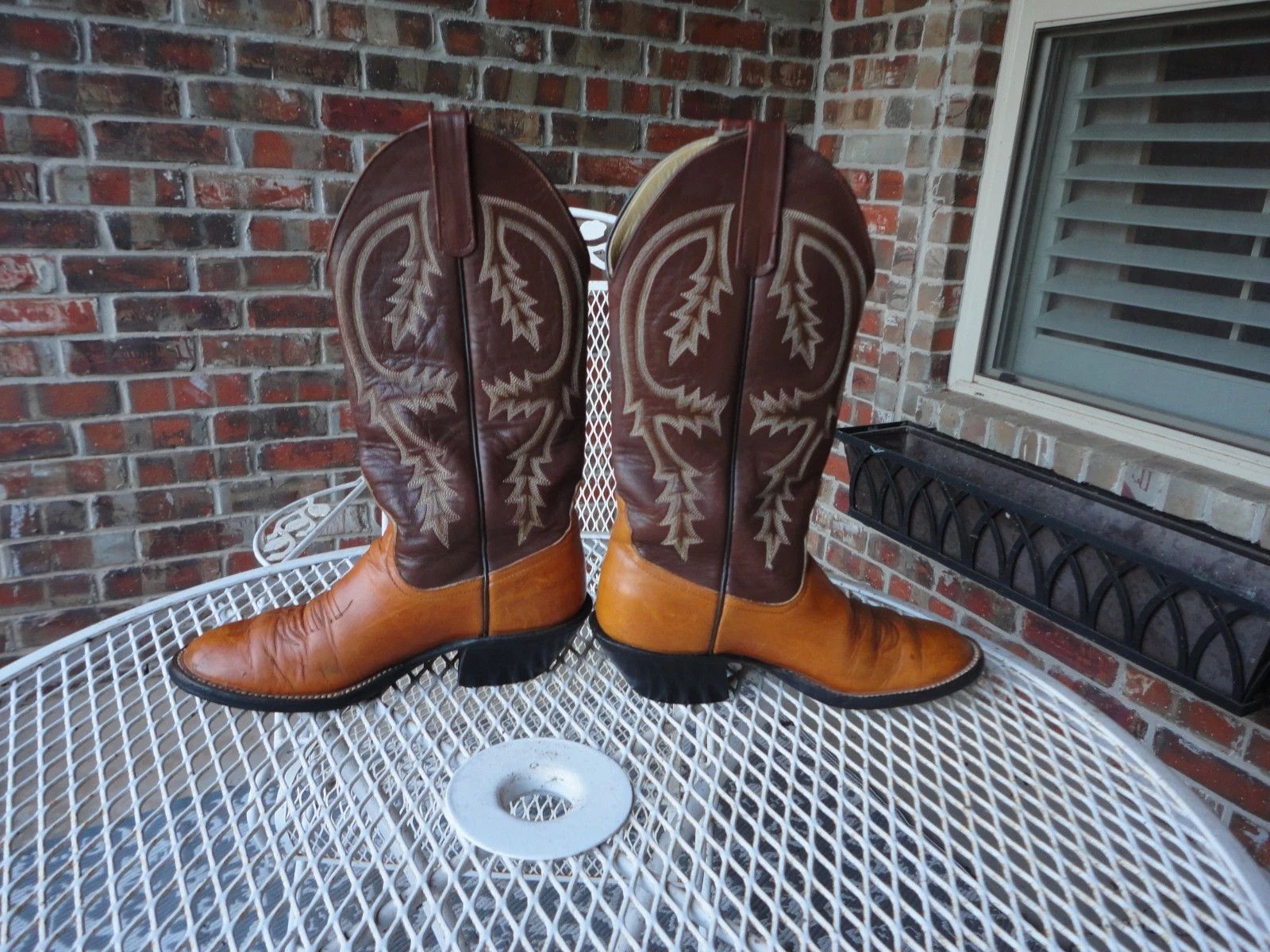 Anderson Bean ANDERSON BEAN Vintage Brown Western Boots Size 6.5 Size US 6.5 / EU 39-40 - 1 Thumbnail