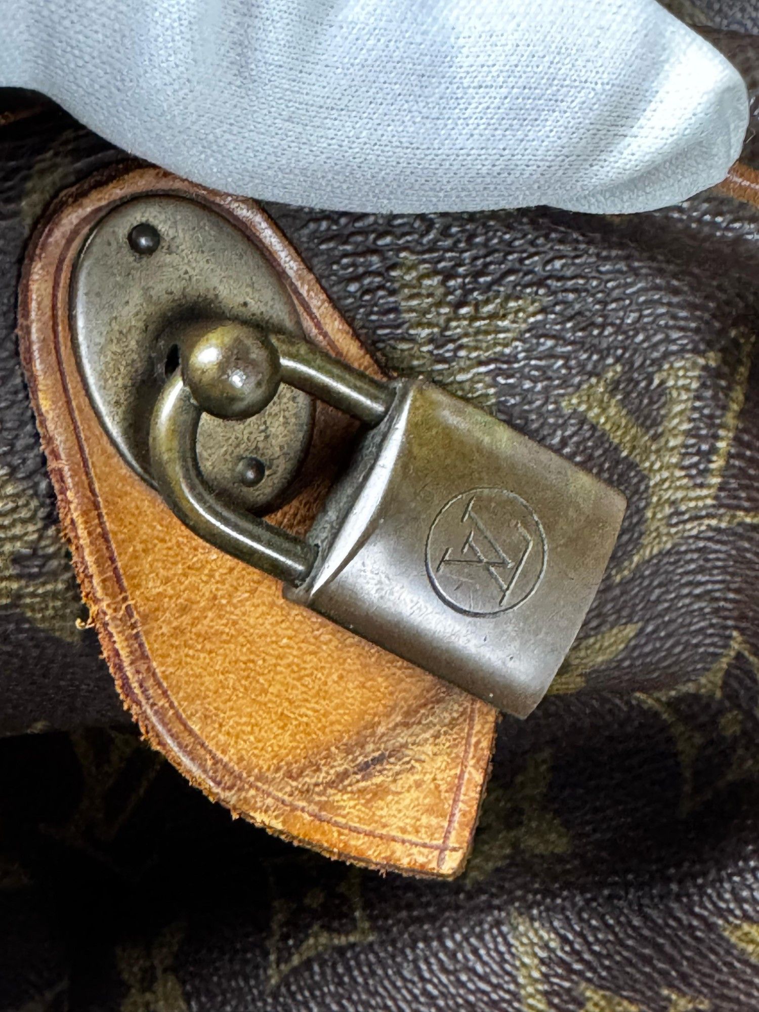 Louis Vuitton Louis Vuitton - Keepall 50 Boston Brown Leather Luggage Size ONE SIZE - 10 Thumbnail